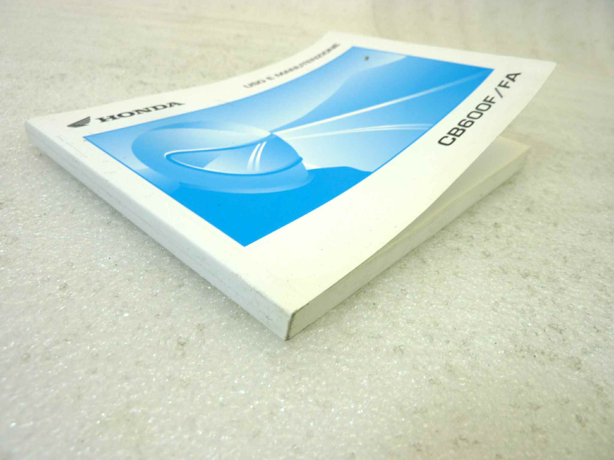 Libretto uso e manutenzione Honda CB600F FA manuale utente ORIGINALE ita dim 15 x 10,5 cm - immagine 7