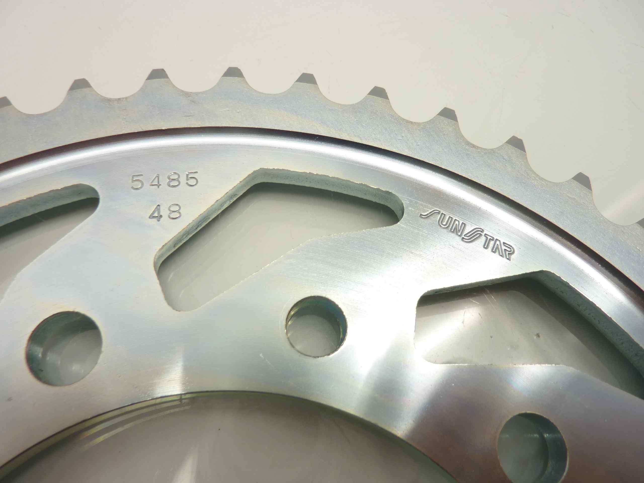 Honda corona SUNSTAR CBR 600 91-96 CB 900 HORNET VEDI FOTO PER COMPATIBILITA COD 1548548 PASSO 530 DENTI 48 - immagine 2