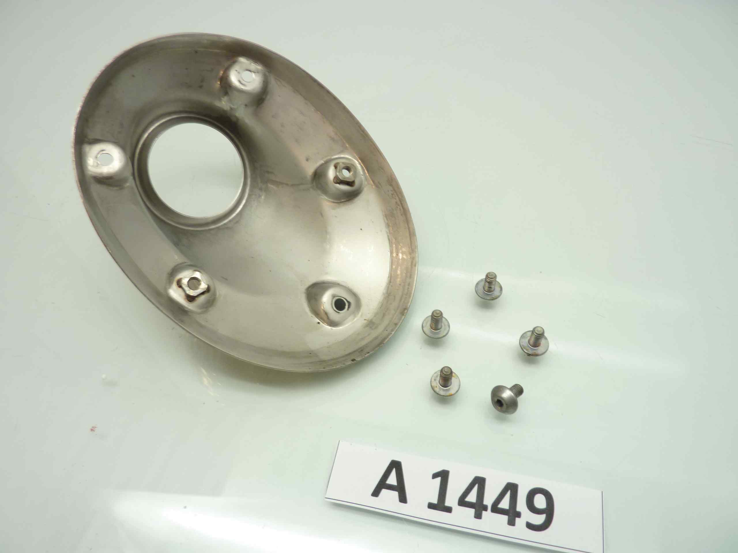 Honda HORNET 600 900 03-06 terminale marmitta cromata - immagine 4