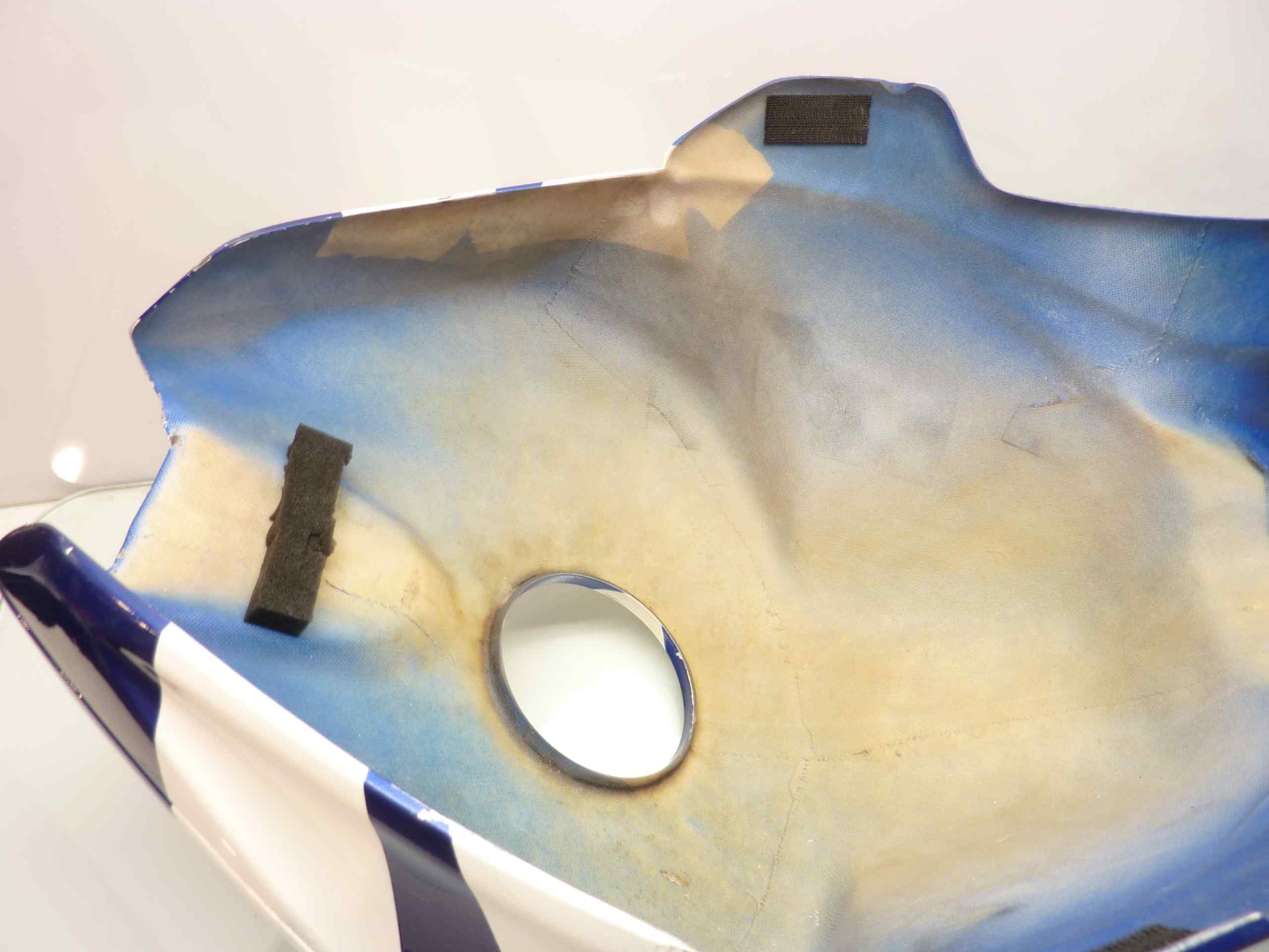Honda CBR 1000 RR 04-07 COVER COPRI SERBATOIO BENZINA CARBURANTE non originale tipo COD honda PA6 PPE GF10 83155 MELA - immagine 8