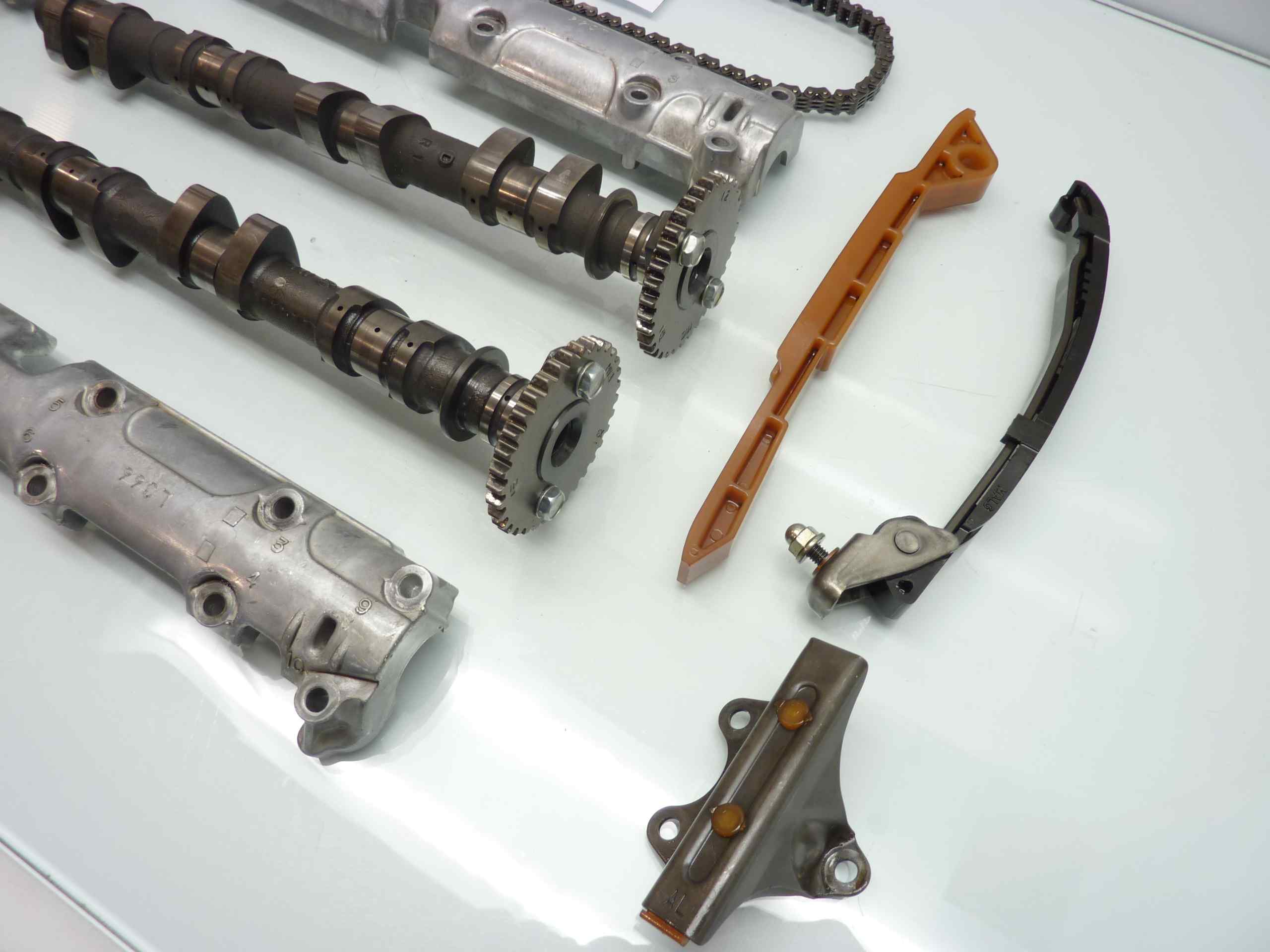 HONDA CBR 600 F 91-98 kit alberi a camme catena distribuzione pattini - immagine 3