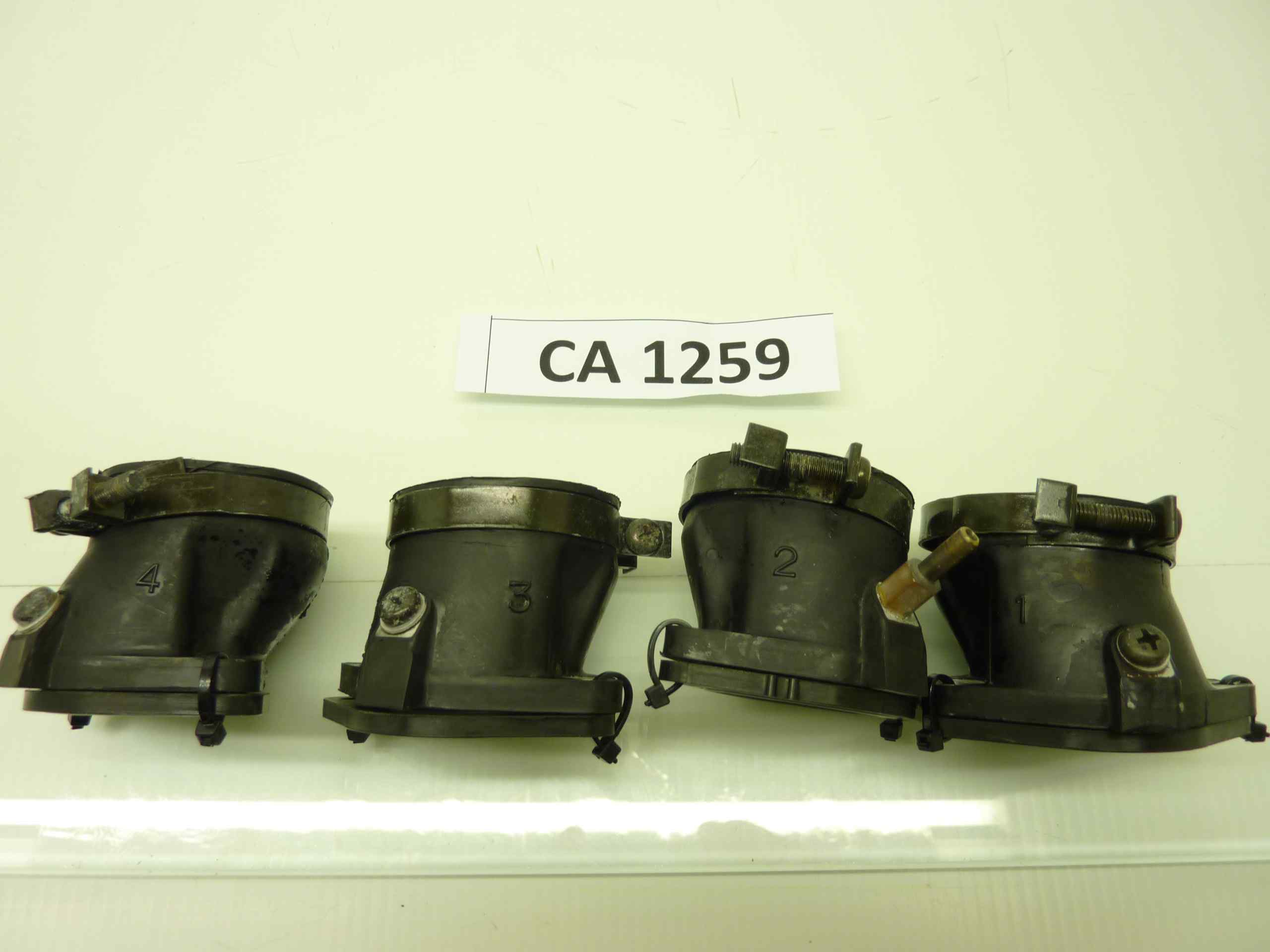 HONDA CBX 750 F 84-86 collettori gomma carburatori aspirazione - immagine 4