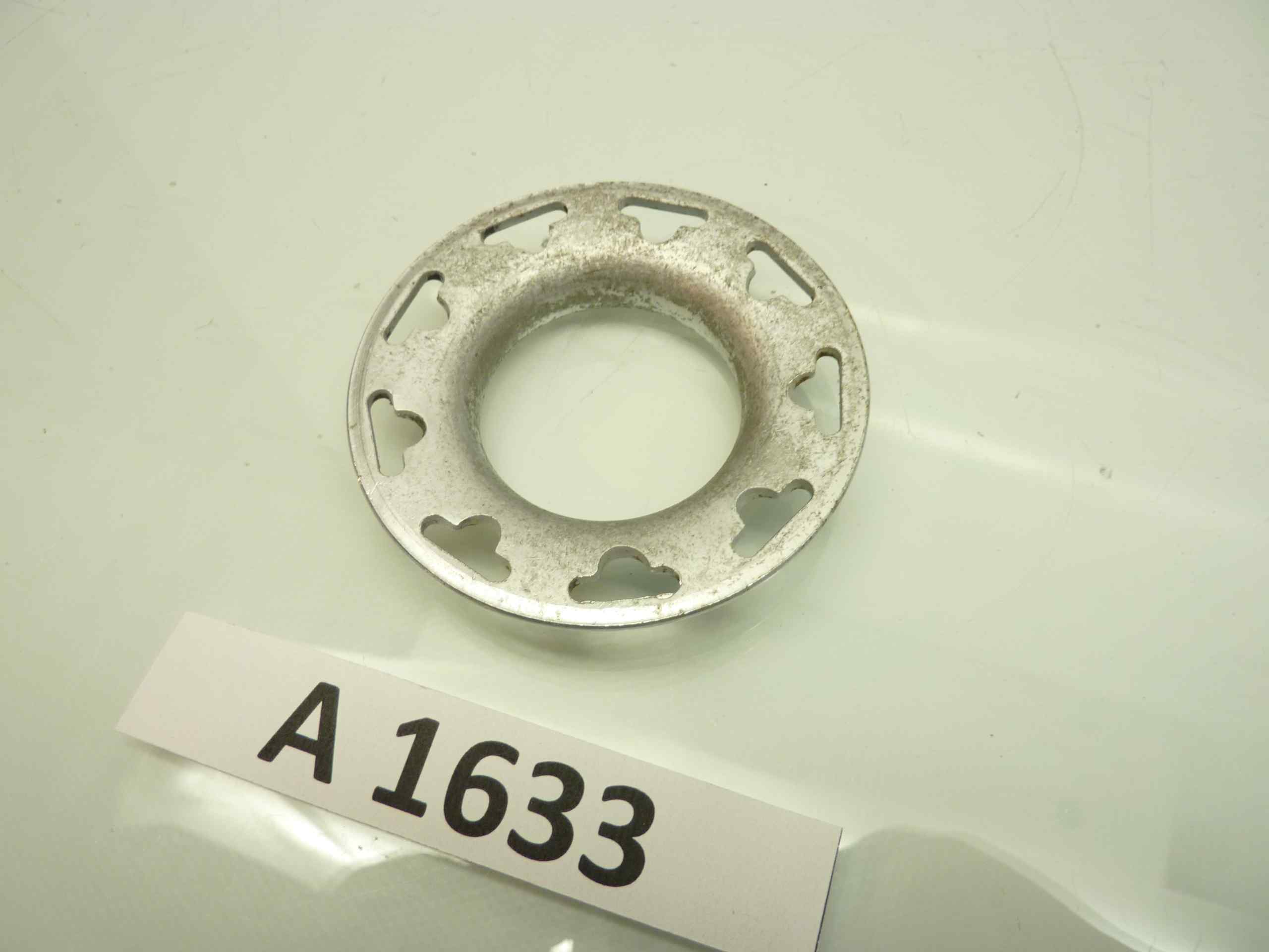 Flangia raggi moto ciclomotore epoca diam est 76 mm - diam int 41 mm nuovo fondo di magazzino - immagine 3