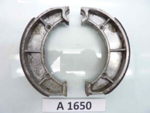 Ganasce freno Amadori Grimeca moto epoca vari modelli largh 124 mm - alt 25 mm