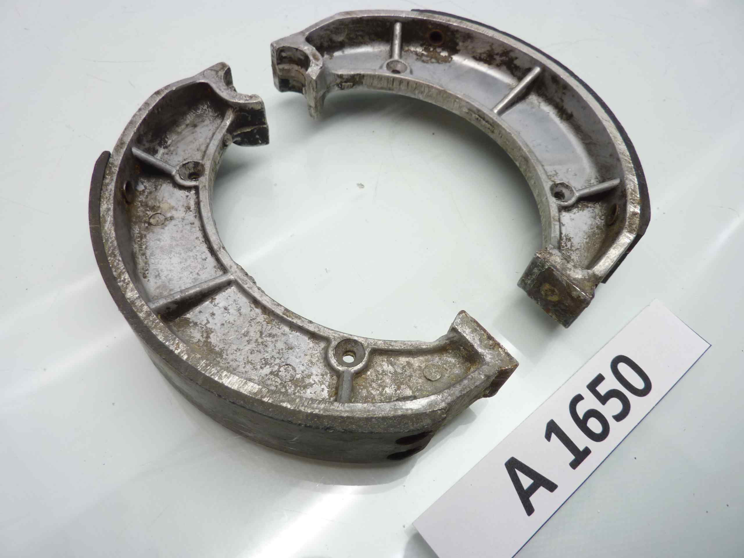 Ganasce freno Amadori Grimeca moto epoca vari modelli largh 124 mm - alt 25 mm - immagine 2