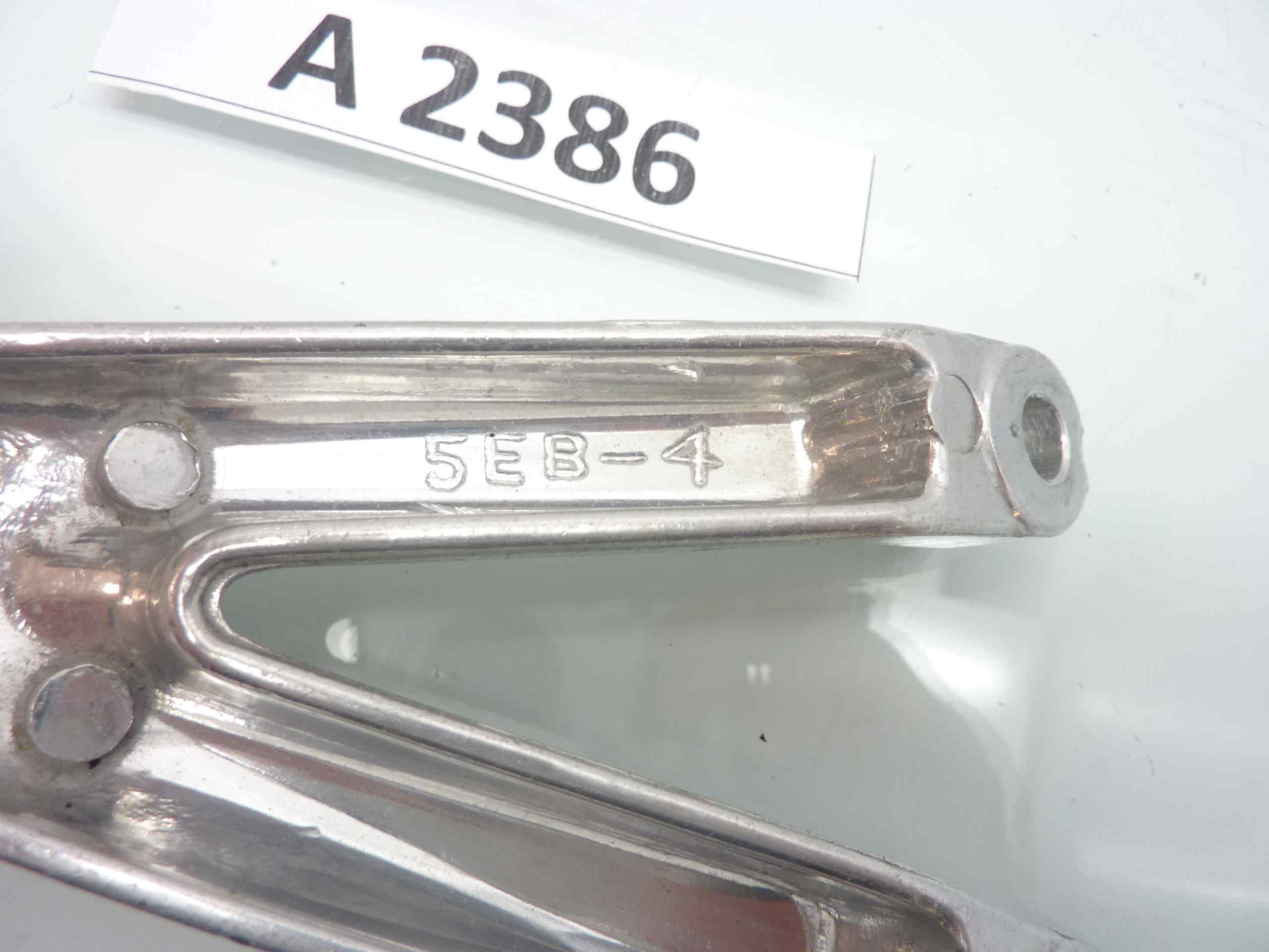 Yamaha YZF R6 00-03 staffa pedana poggiapiedi posteriore sx 5EB4 - immagine 4