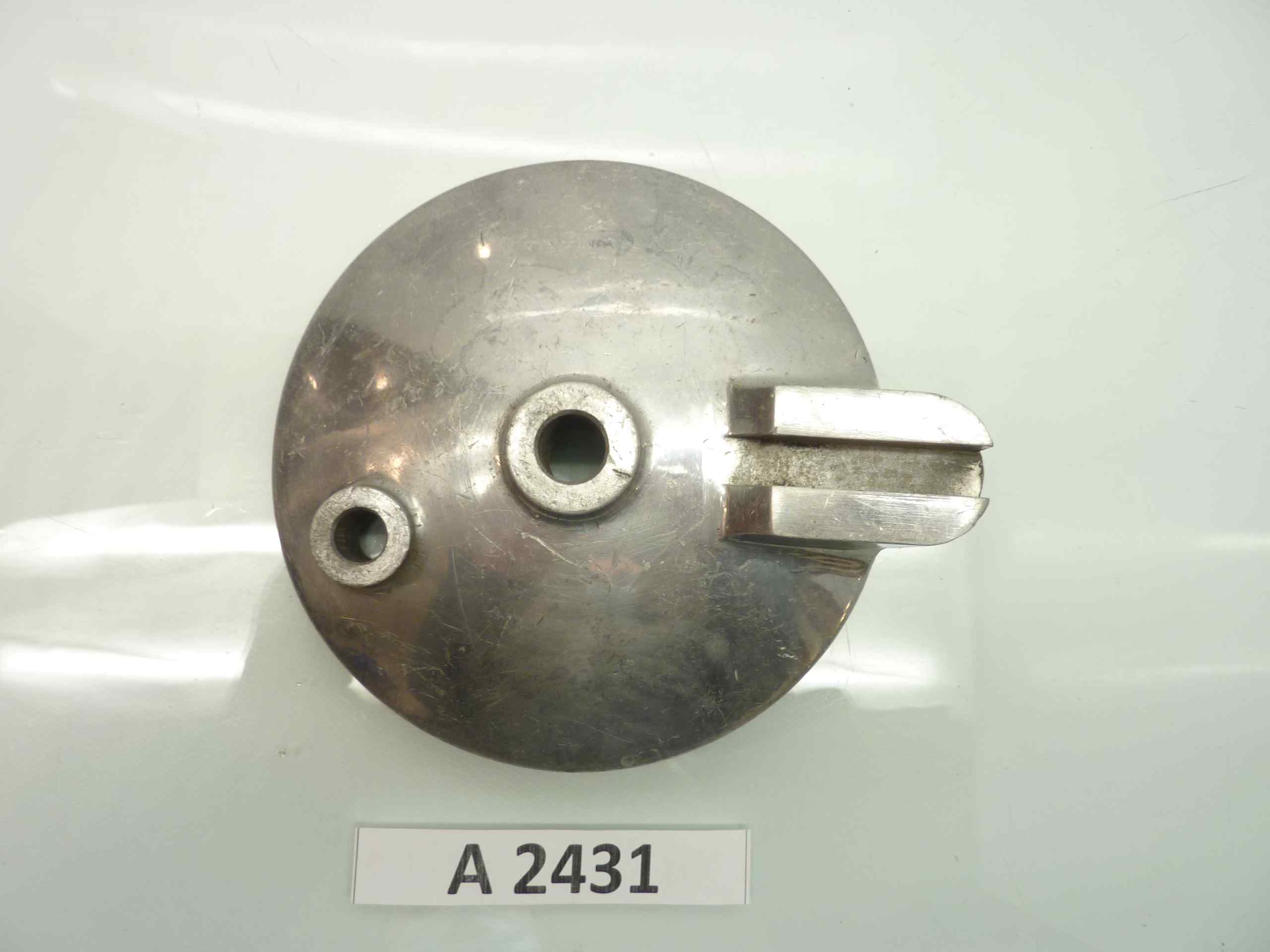 Piatto portaceppi amadori cod 197 nuovo diametro 152 mm diametro foro 15 mm
