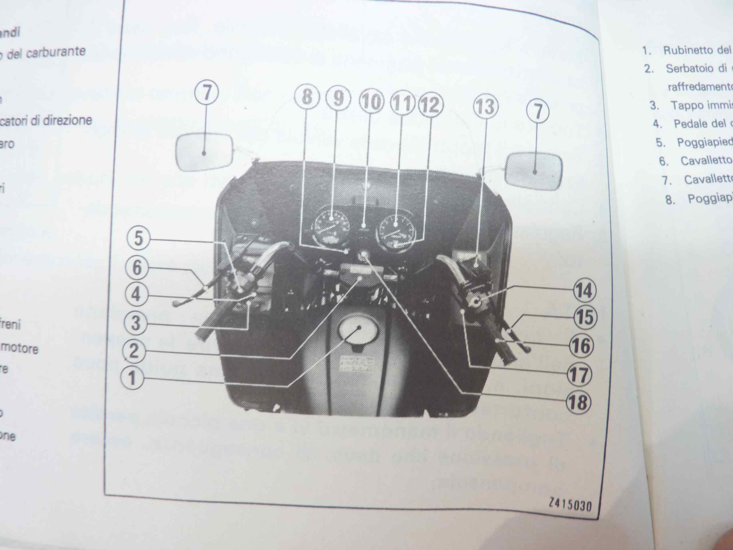 Honda GL 650 Dx II libretto uso manutenzione manuale originale - immagine 4