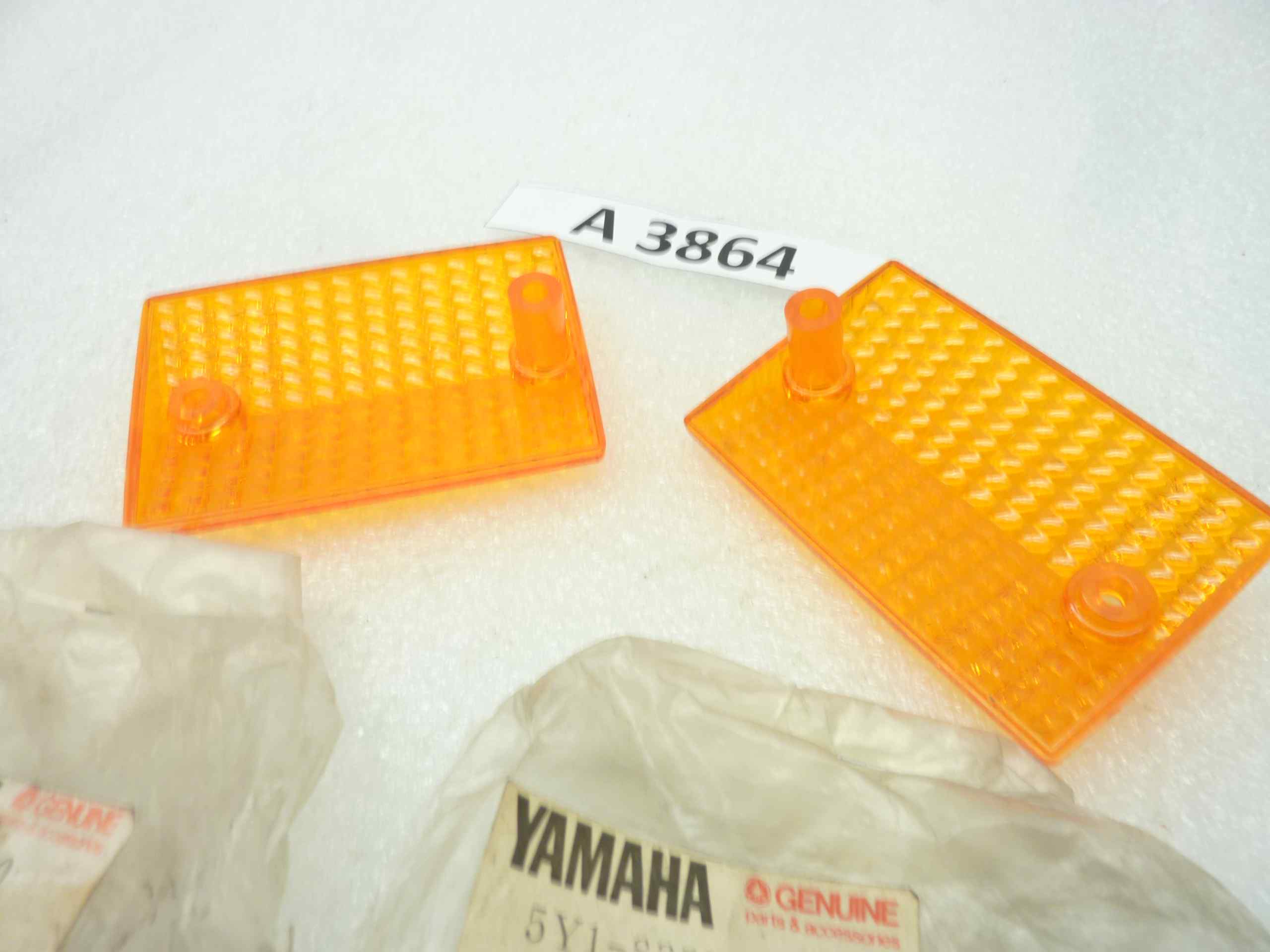 Yamaha DT RD XT gemme frecce 5Y18331200 lucide DT 50 80 125 RD 350 LC YPVS XT 350 550 600 43F 34L 55W 1VJ - immagine 3