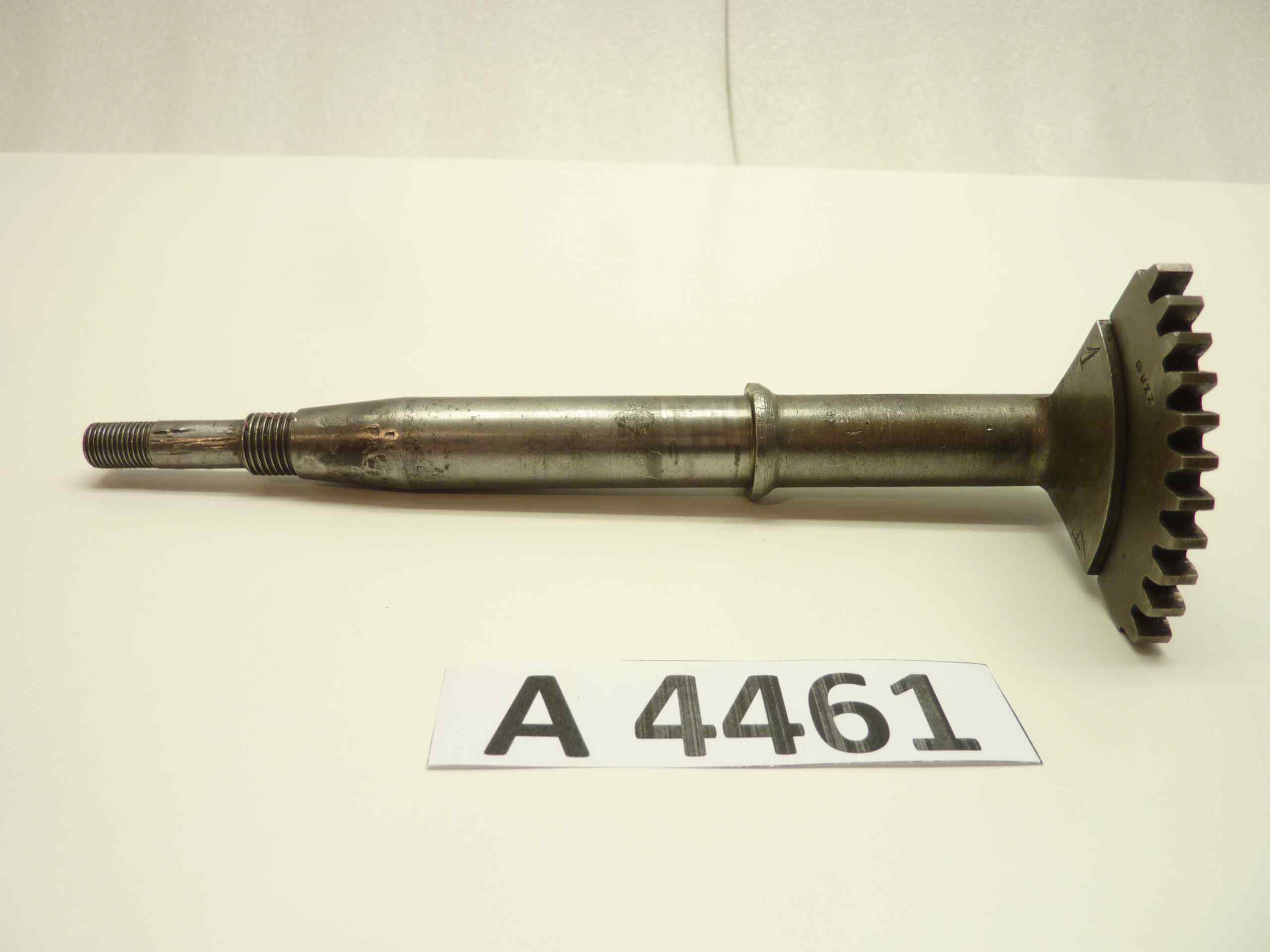 Guzzi albero selettore cambio 500 4V GTV GTW Astore Alce Superalce Falcone ottimo usato lunghezza totale mm 215,2 - immagine 2