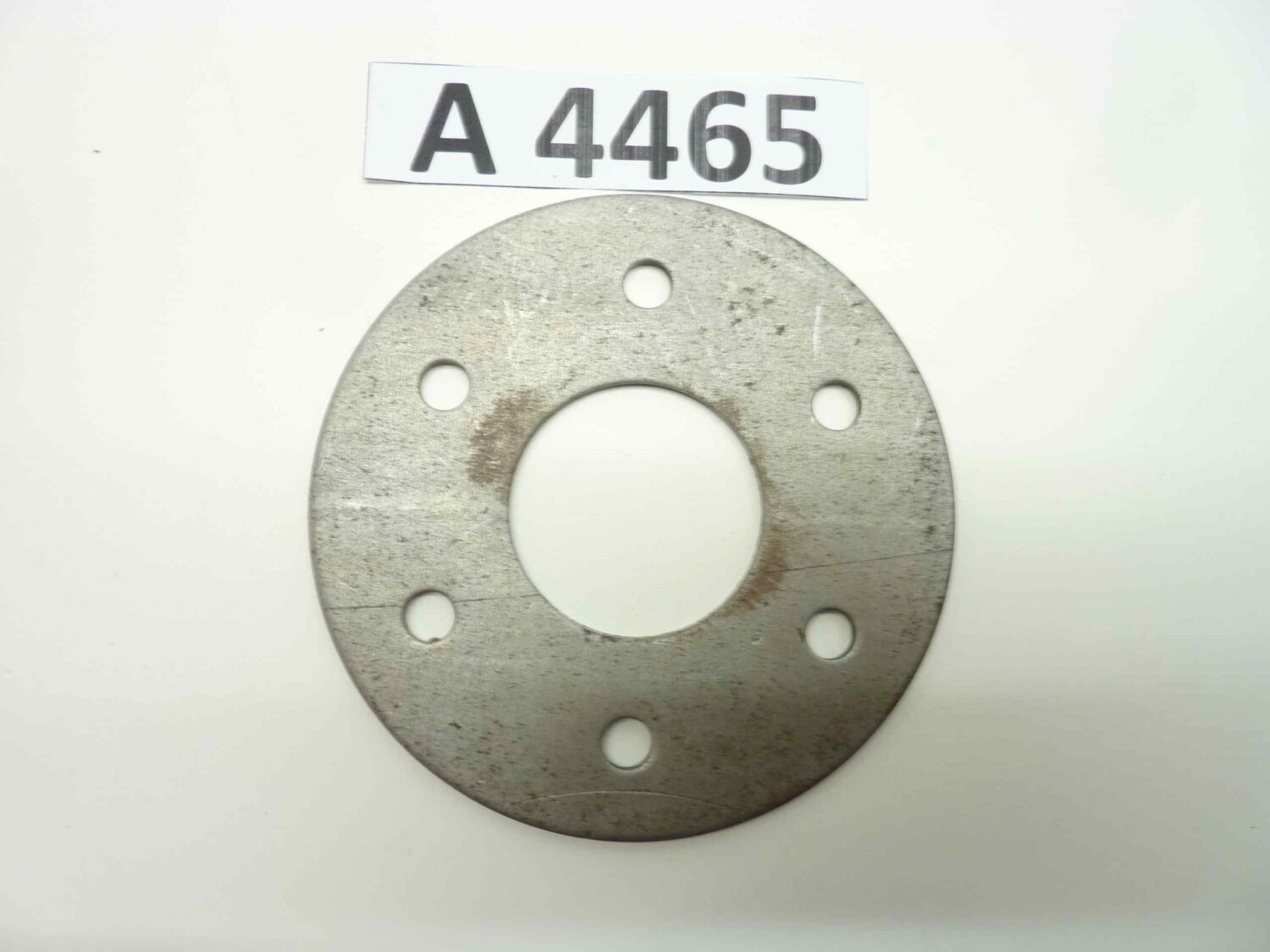 Guzzi Airone 250 piatto porta corona Diam int 42,6 diam est 107 mm nuove fondo di magazzino