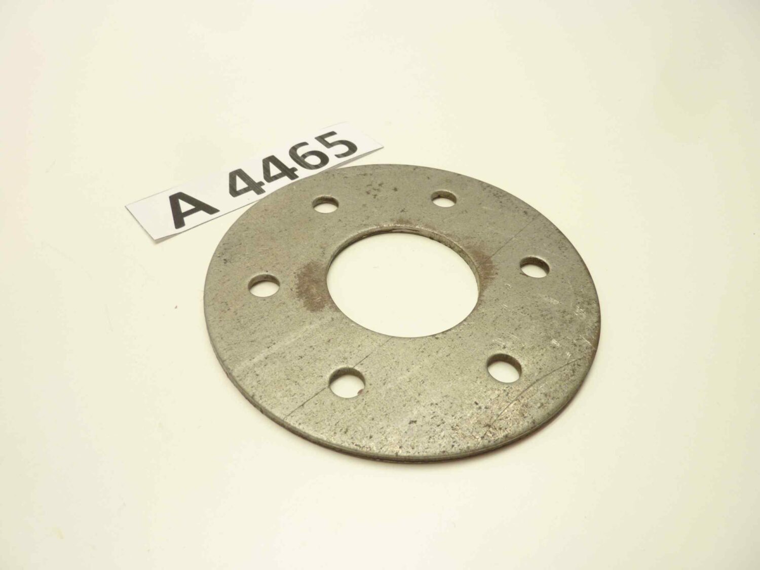 Guzzi Airone 250 piatto porta corona Diam int 42,6 diam est 107 mm nuove fondo di magazzino - immagine 2