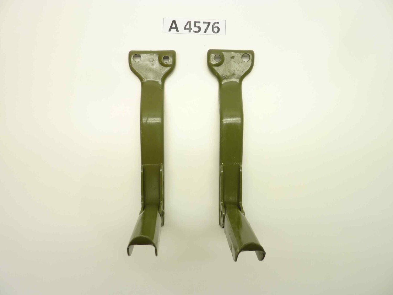 Guzzi Superalce coppia pedane poggiapiedi posteriori T9556 T9555 nuovo fondo di magazzino
