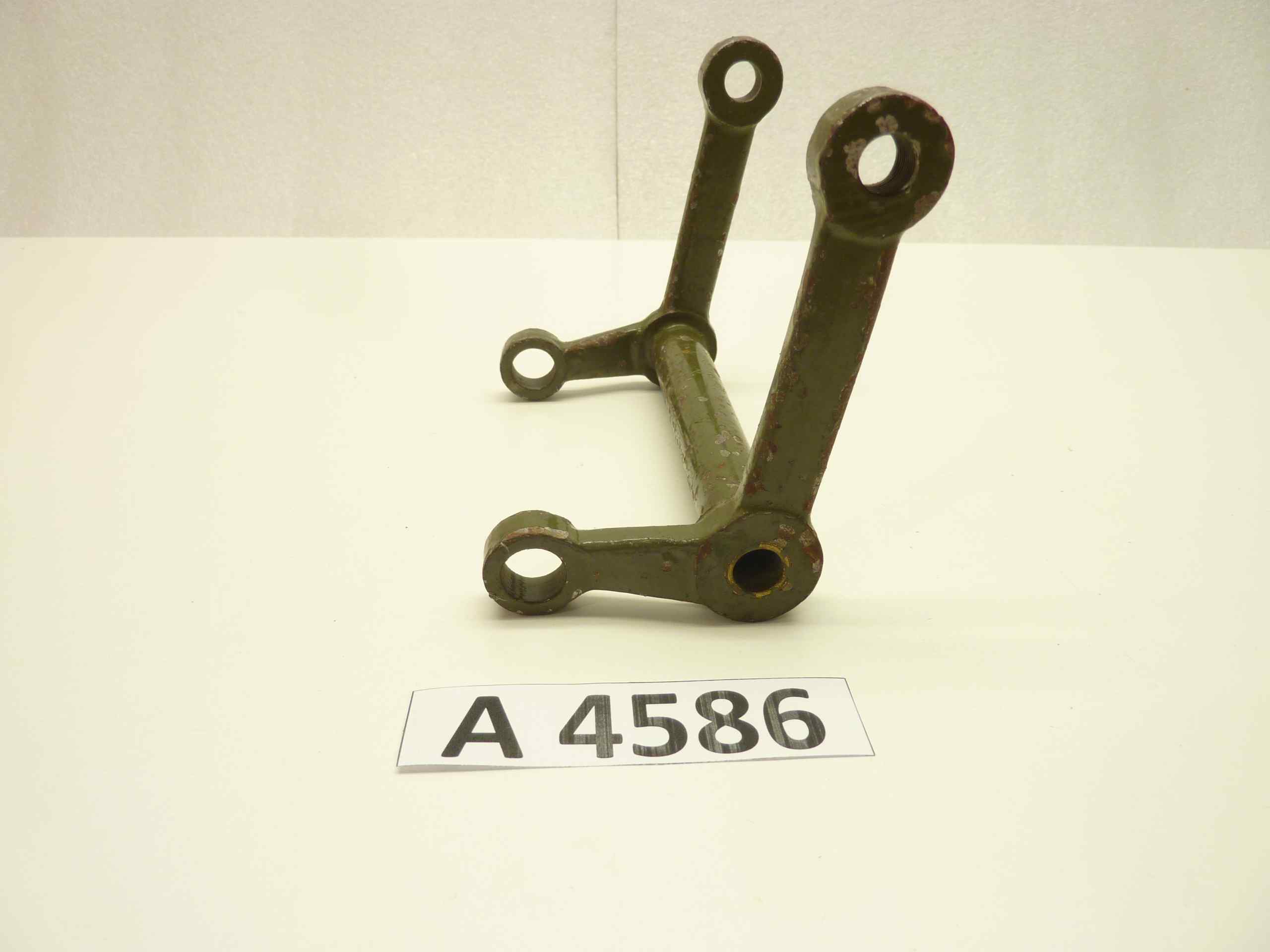 Guzzi Alce Superalce ginoliera forcella anteriore T9223 verde scuro nuovo fondo di magazzino - immagine 4