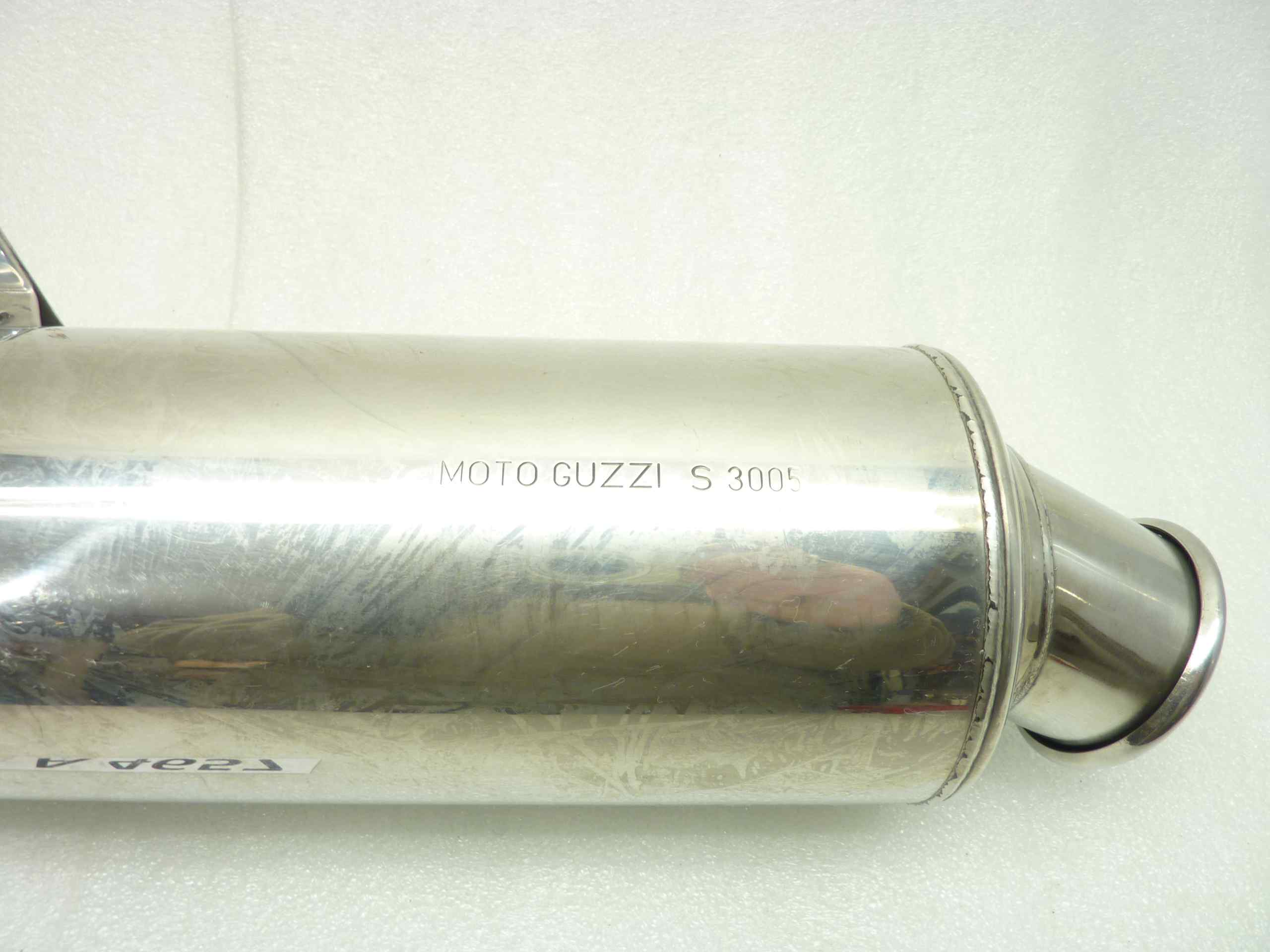 Guzzi V10 Centauro Daytona marmitta Lafranconi S 3005 nuova fondo di magazzino - immagine 2