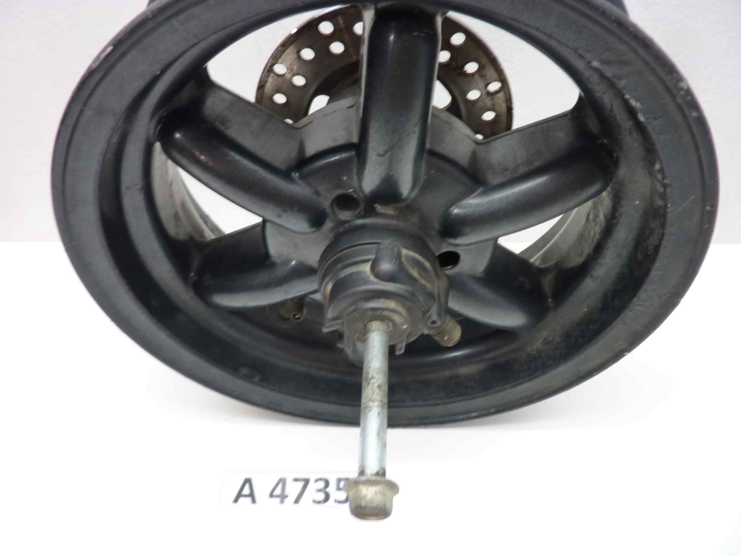 Mbk Booster cerchio ruota anteriore con perno e rinvio velocit? contachilometri - immagine 3