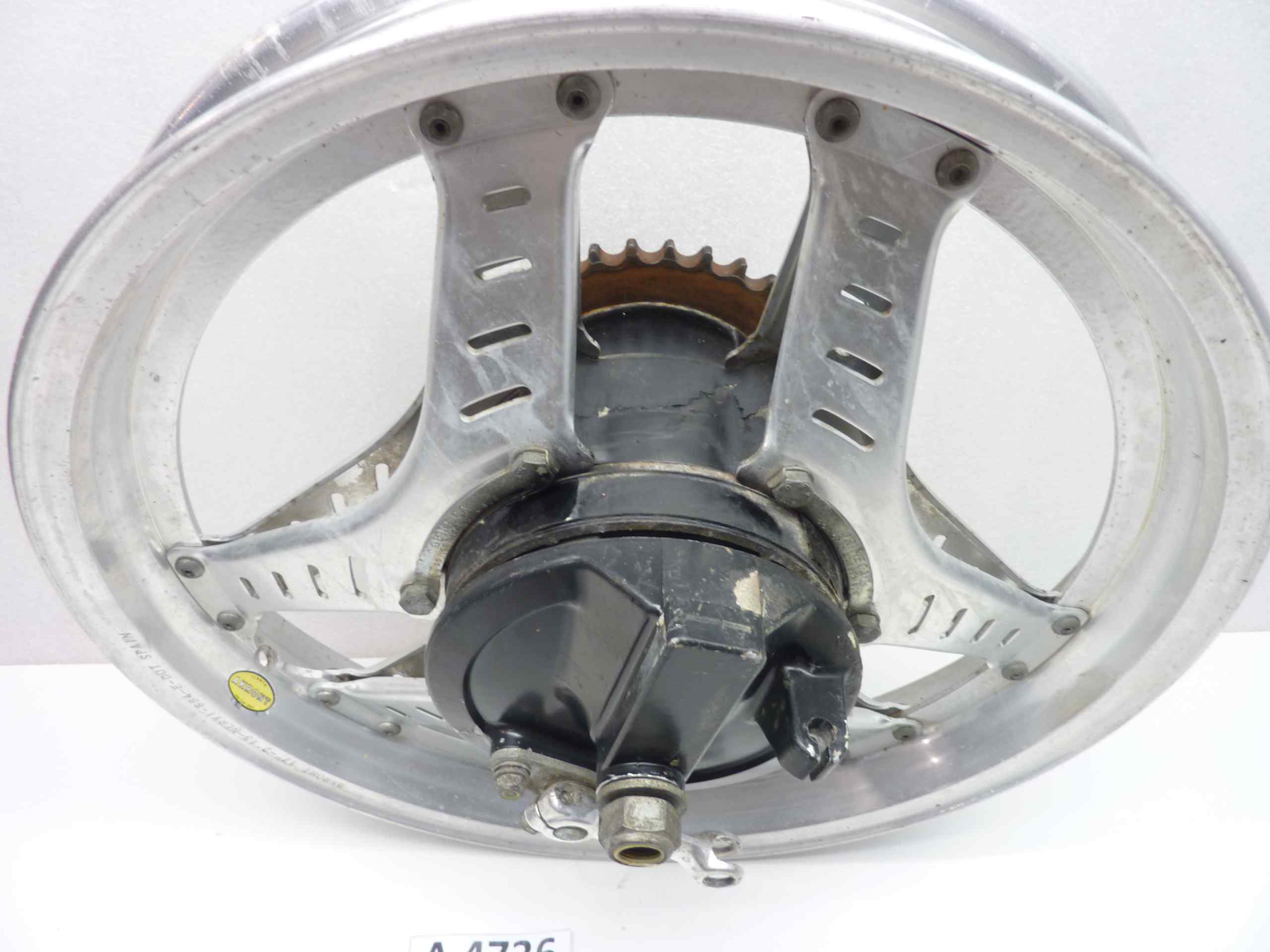 Fantic Raider 250 cerchio ruota posteriore completa AKRONT 17X2,15 - immagine 5