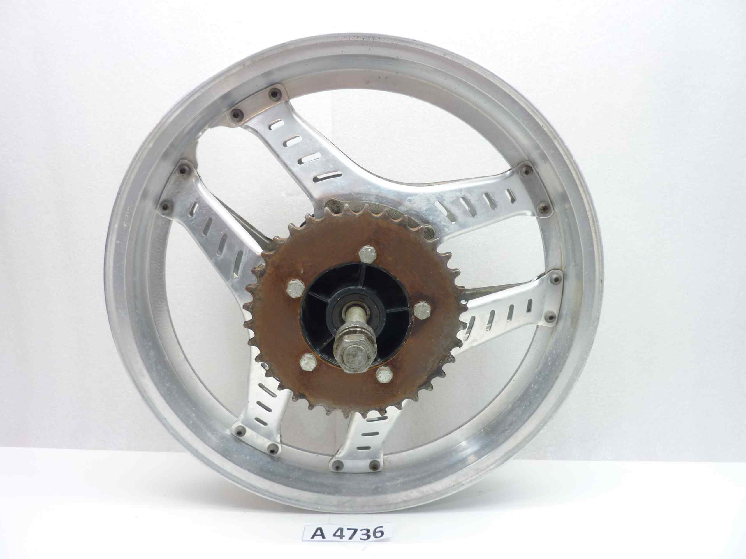 Fantic Raider 250 cerchio ruota posteriore completa AKRONT 17X2,15 - immagine 6