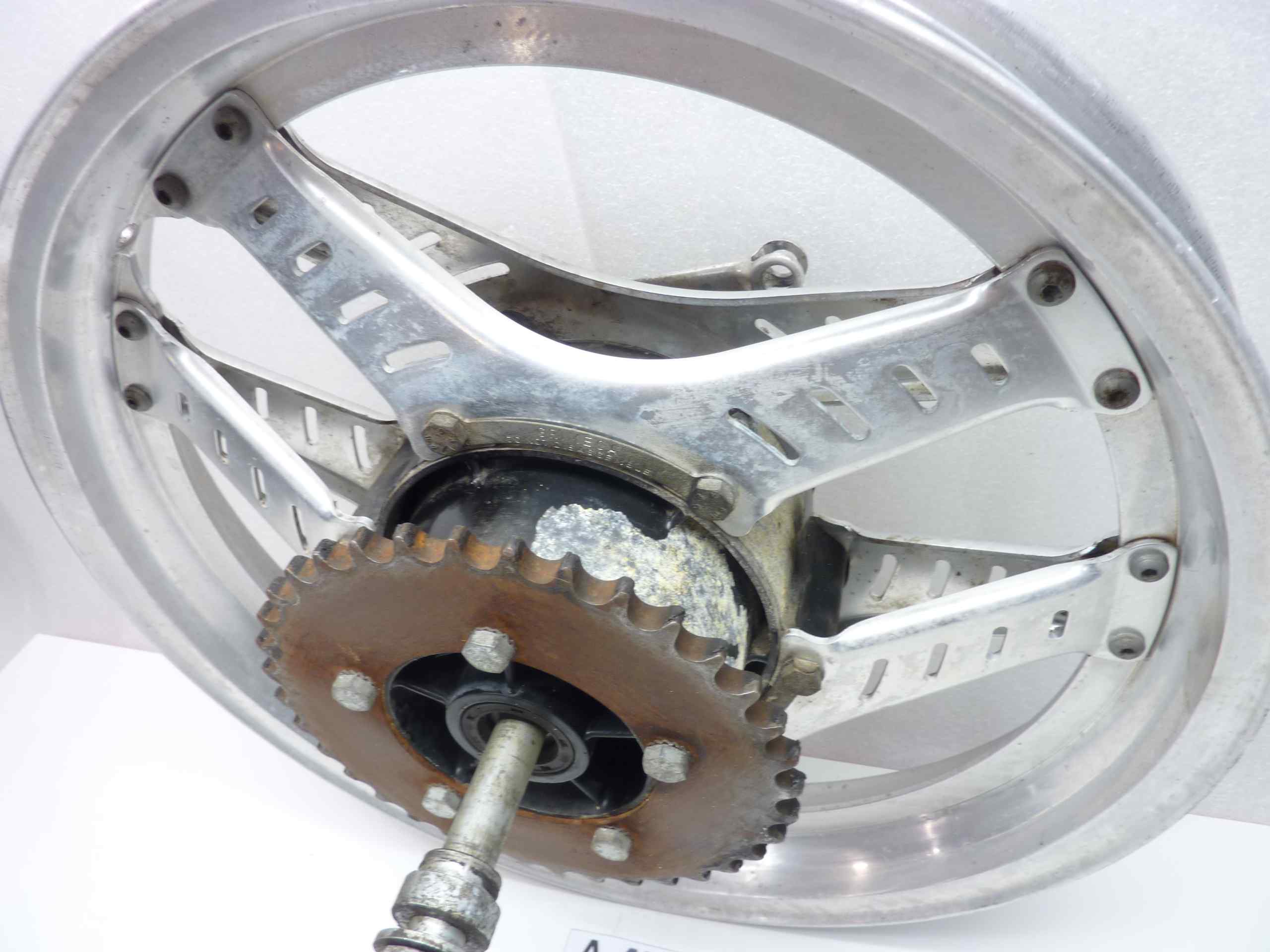 Fantic Raider 250 cerchio ruota posteriore completa AKRONT 17X2,15 - immagine 8