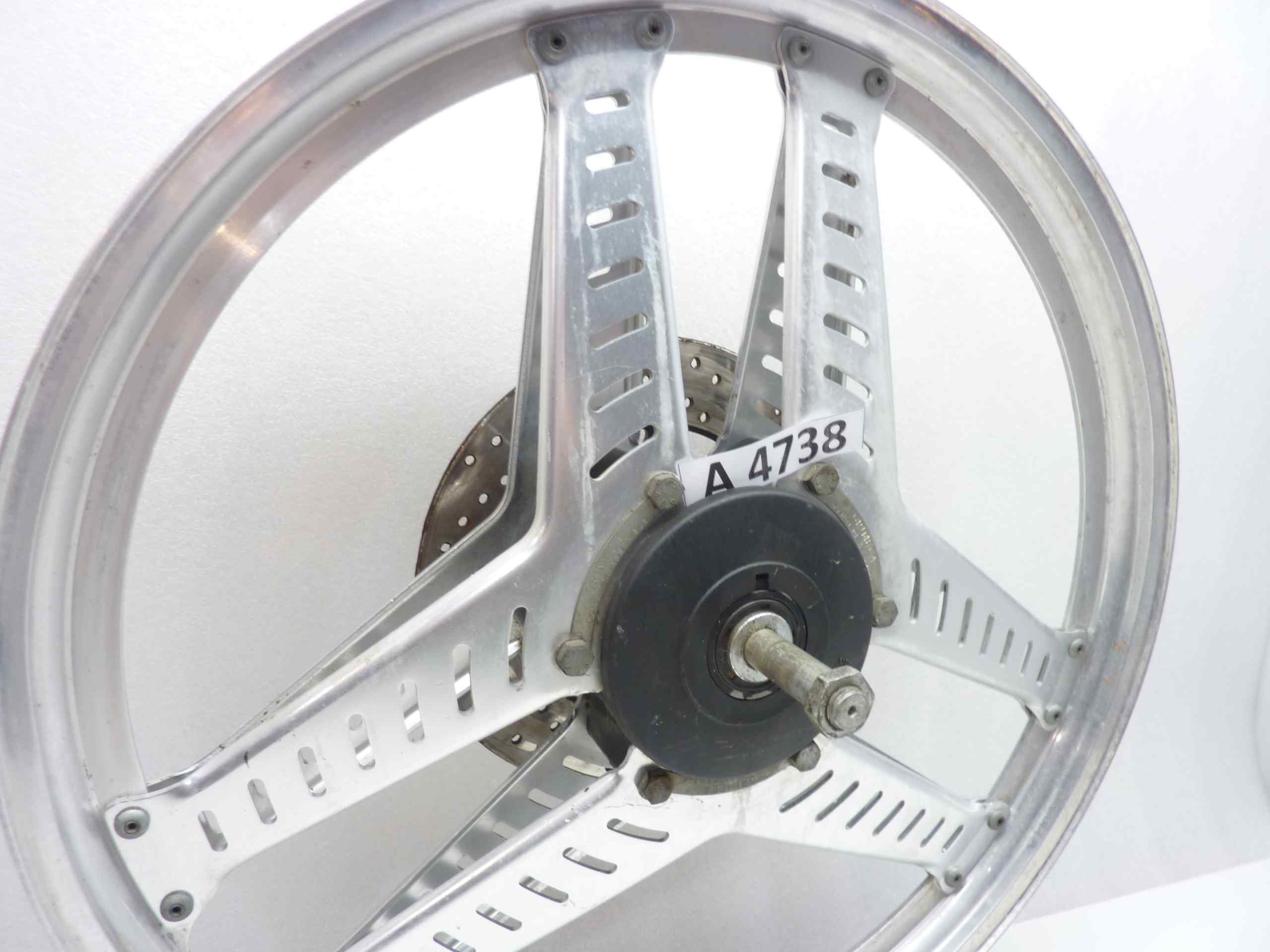 Fantic Raider 250 cerchio ruota anteriore da riparare AKRONT 21X1,6 - immagine 2