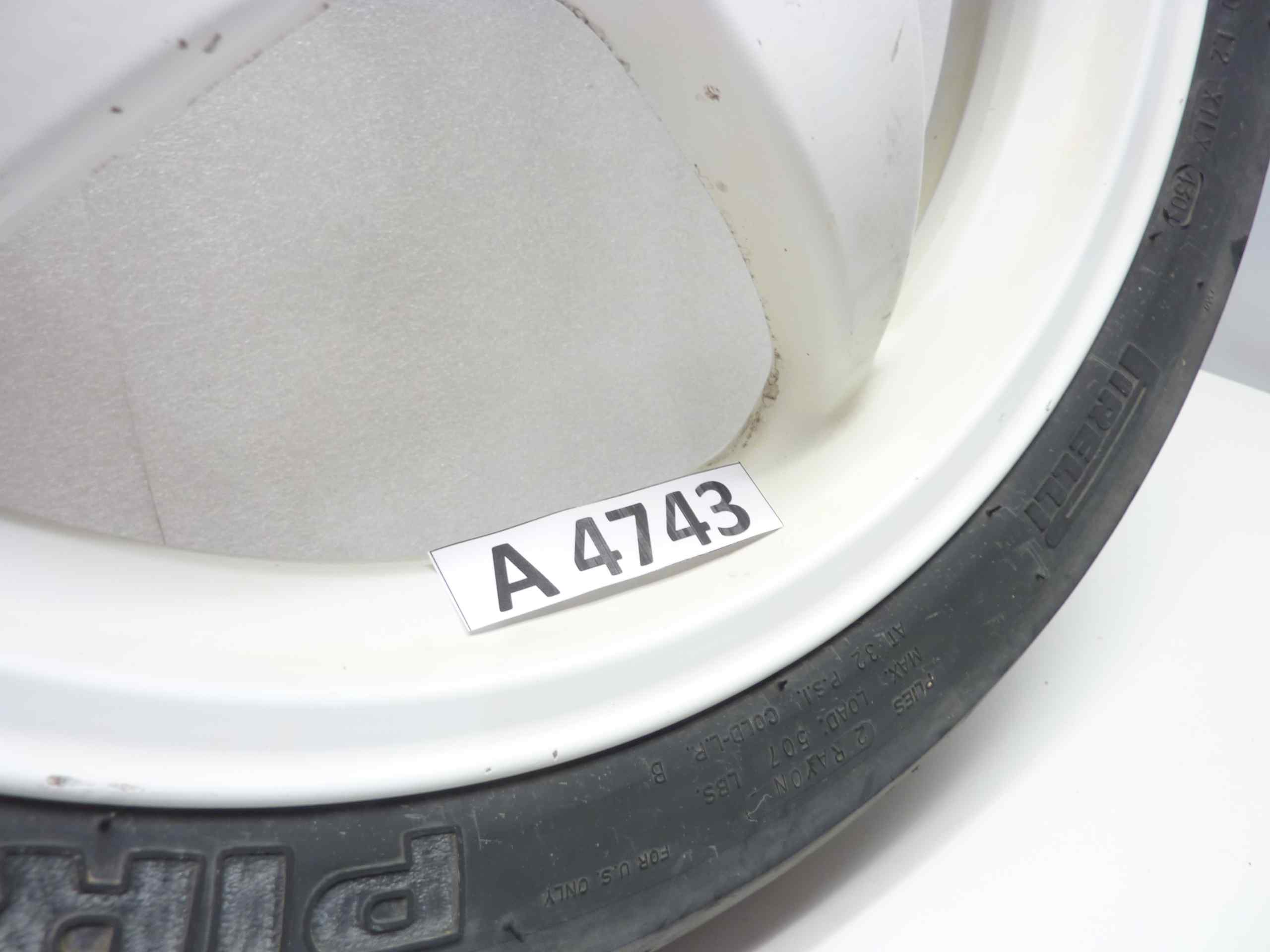 Aprilia AF1 Futura 50 90 cerchio ruota posteriore Grimeca 17x2,75 - immagine 2