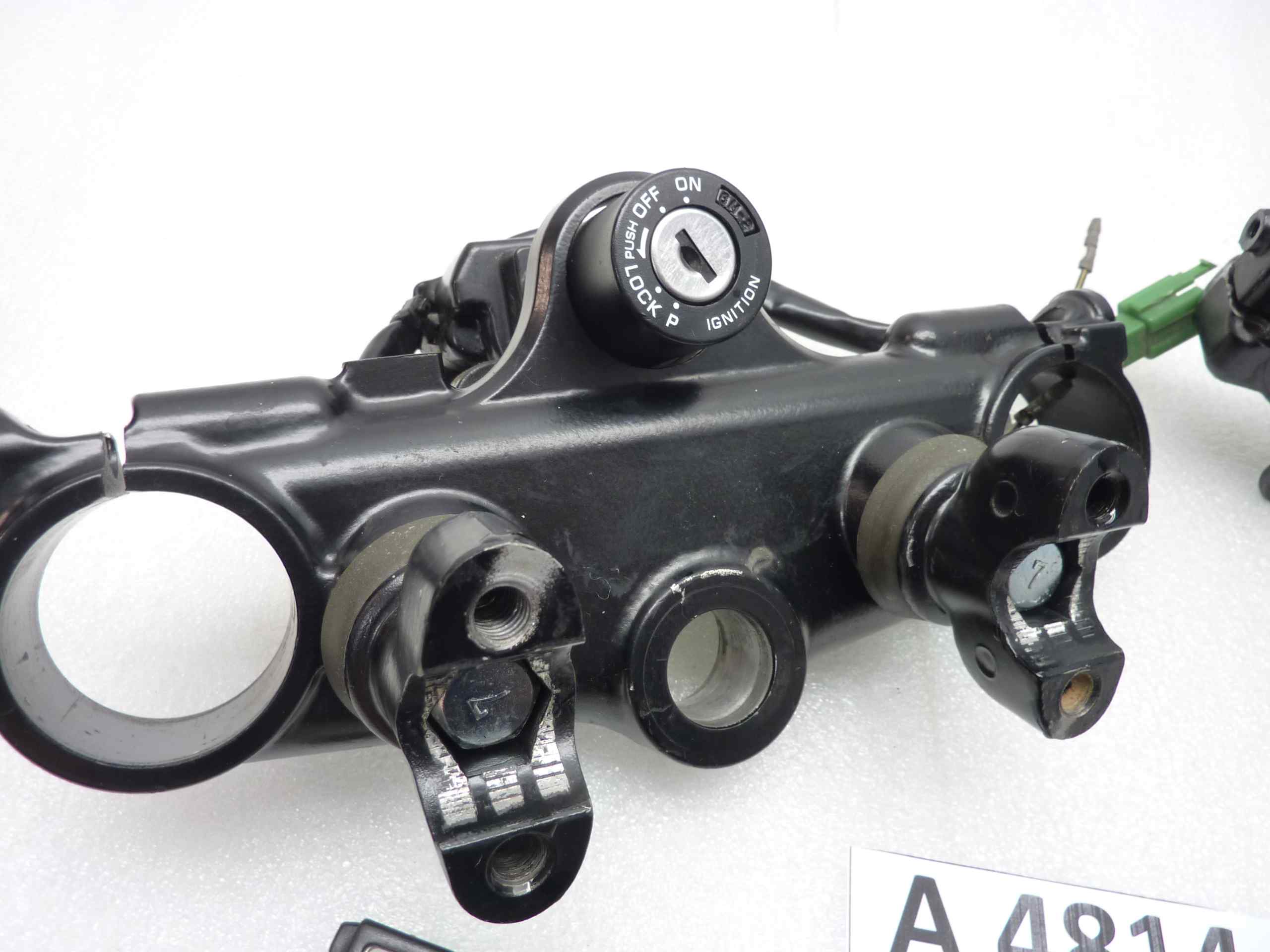 Suzuki DR 650 RS 90 piastre forcella blocchetto chiave clacson - immagine 5