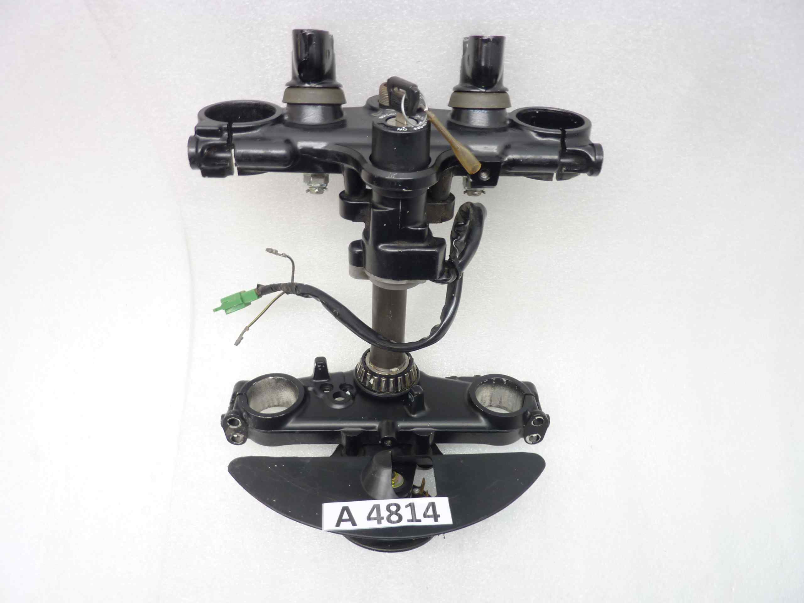 Suzuki DR 650 RS 90 piastre forcella blocchetto chiave clacson - immagine 6
