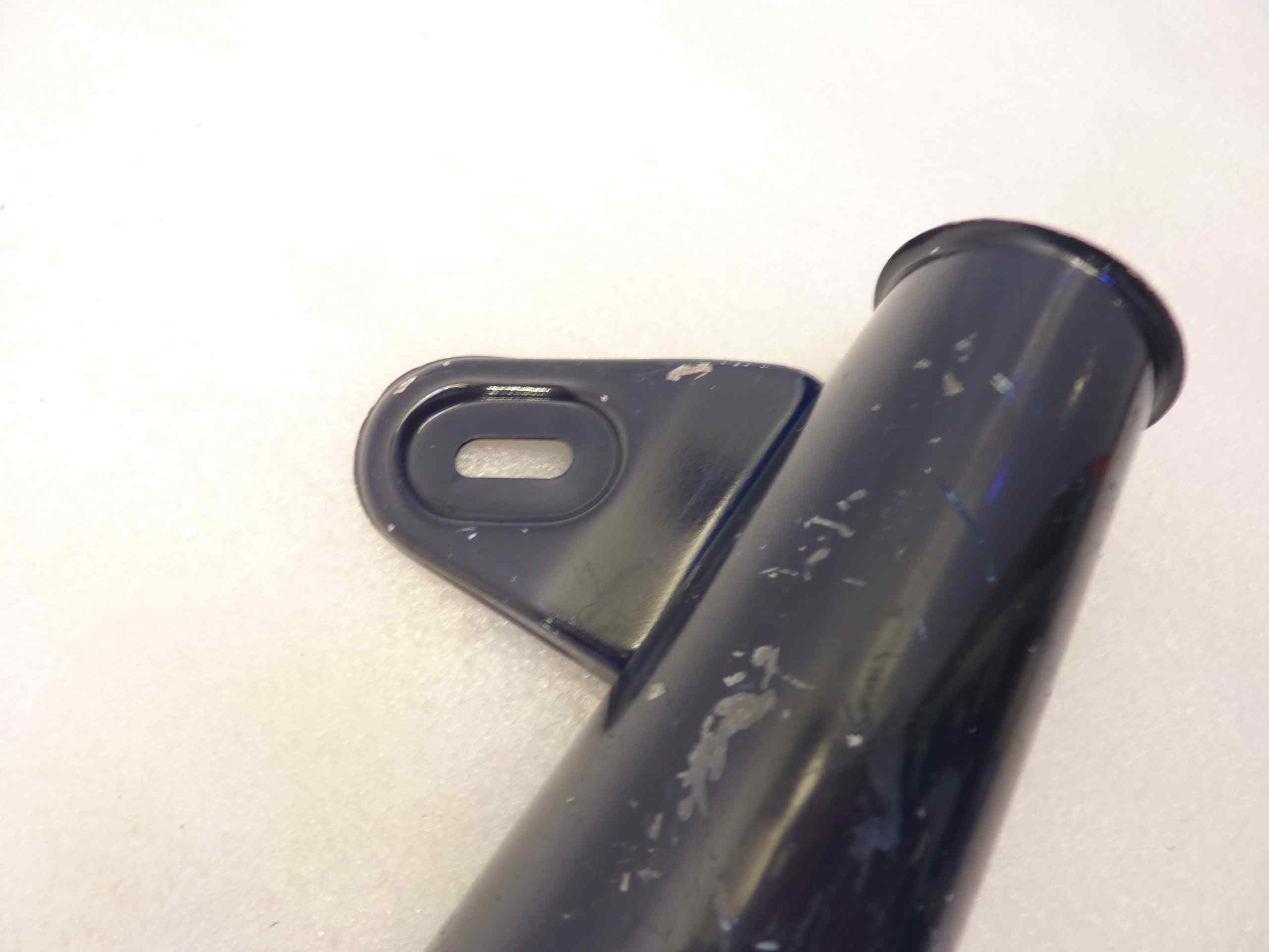 Guzzi Nuovo Falcone fodero forcella staffa faro sinistro 10496200 nuovo fondo di magazzino - immagine 3