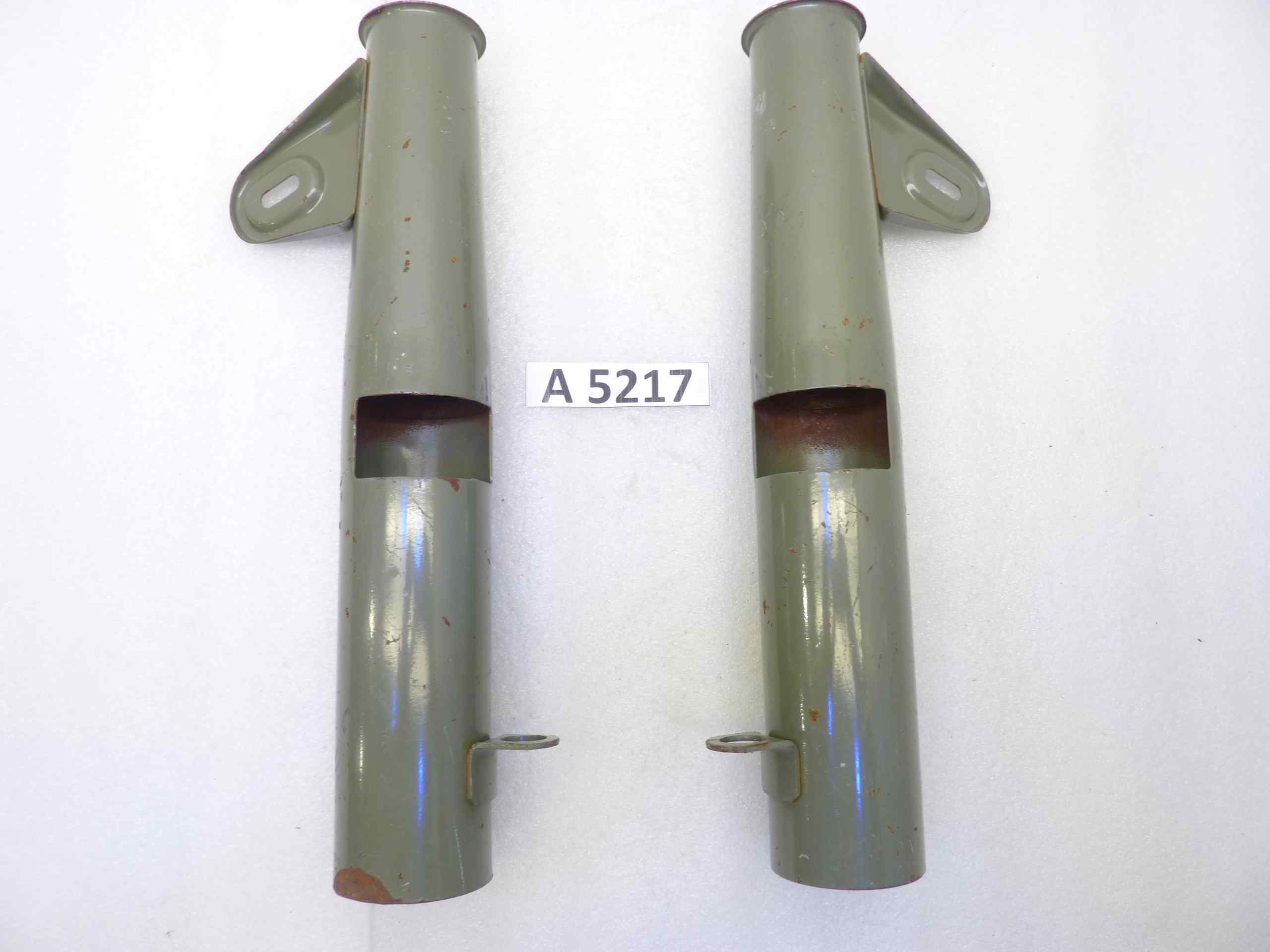 Guzzi Nuovo Falcone foderi forcella staffe faro 10496200 10496100 nuovo fondo di magazzino - immagine 7