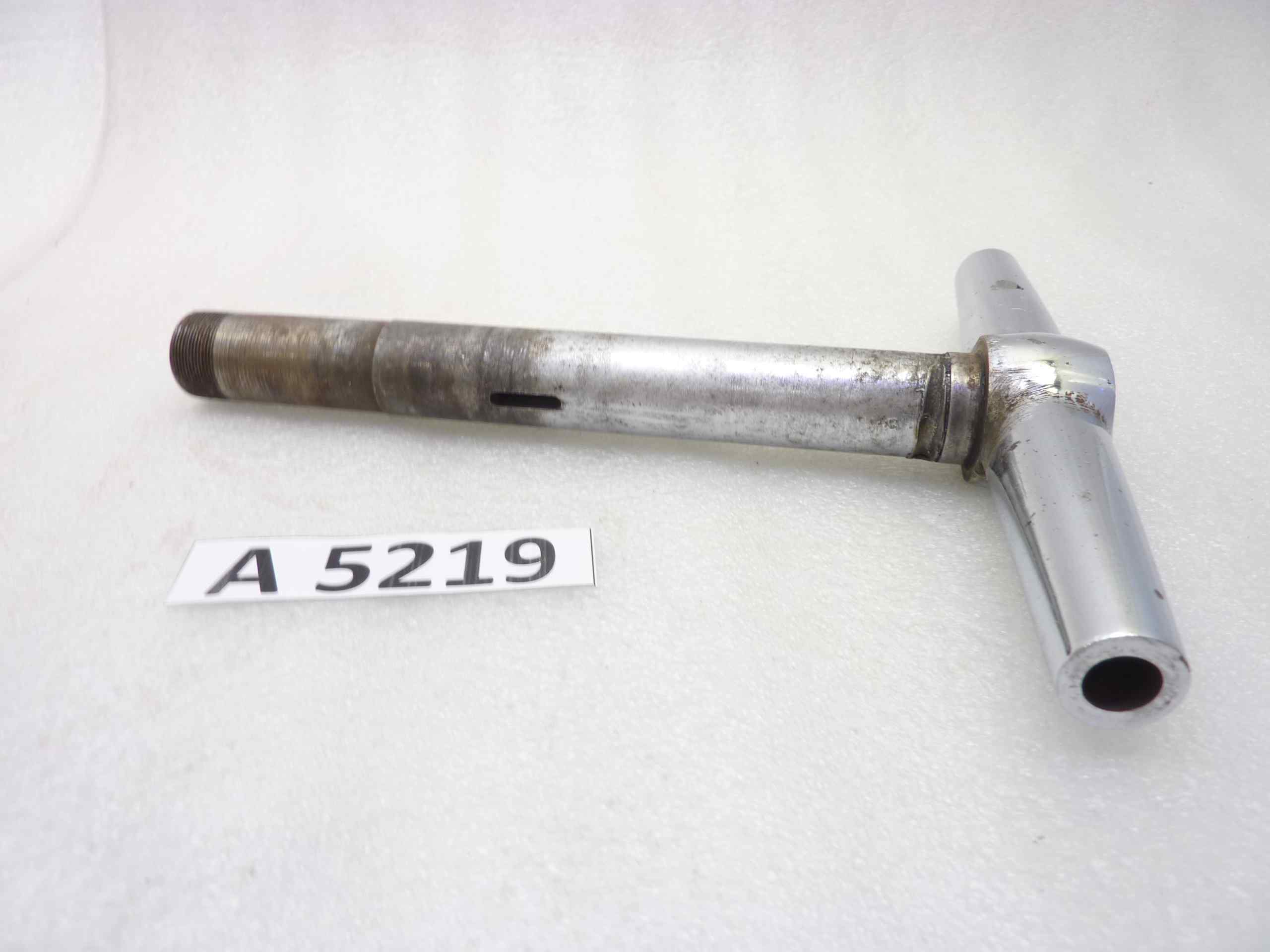 Guzzi Airone Falcone piastra di sterzo vedi misure parallelogramma - immagine 4