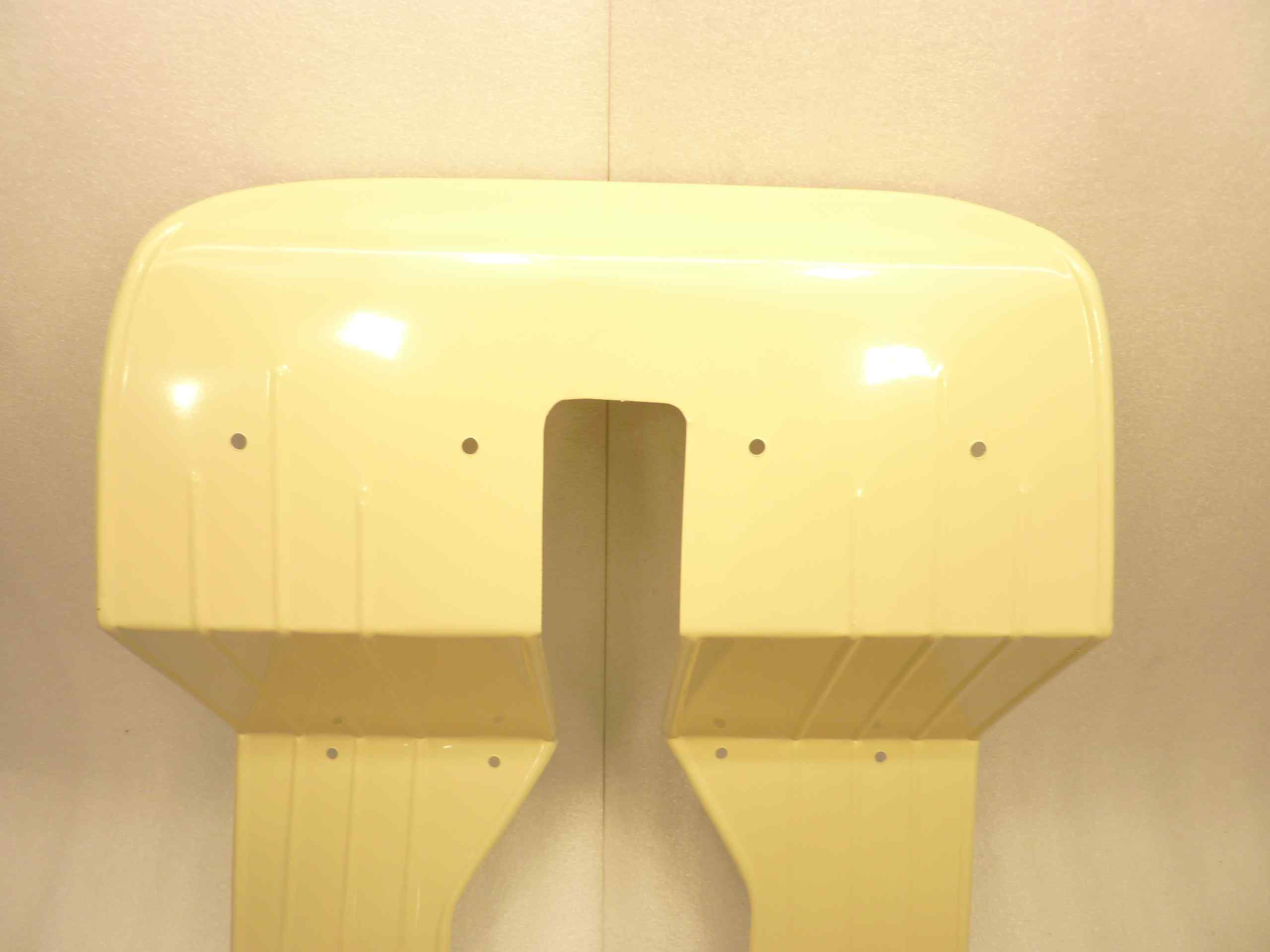 Paragambe beige moto ciclomotore epoca LEGGI DESCRIZIONE nuovi fondo di magazzino - immagine 2