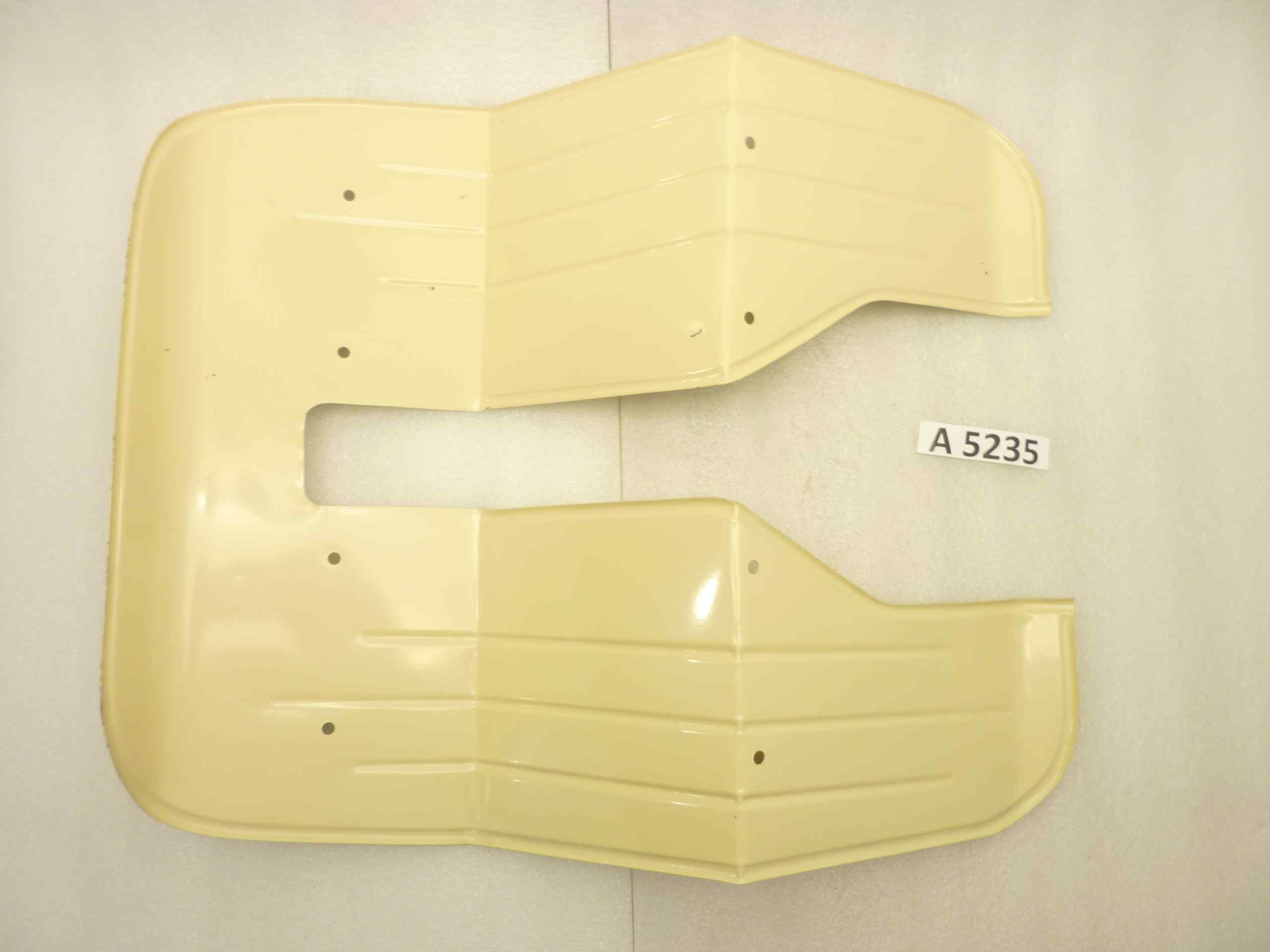 Paragambe beige moto ciclomotore epoca LEGGI DESCRIZIONE nuovi fondo di magazzino - immagine 5