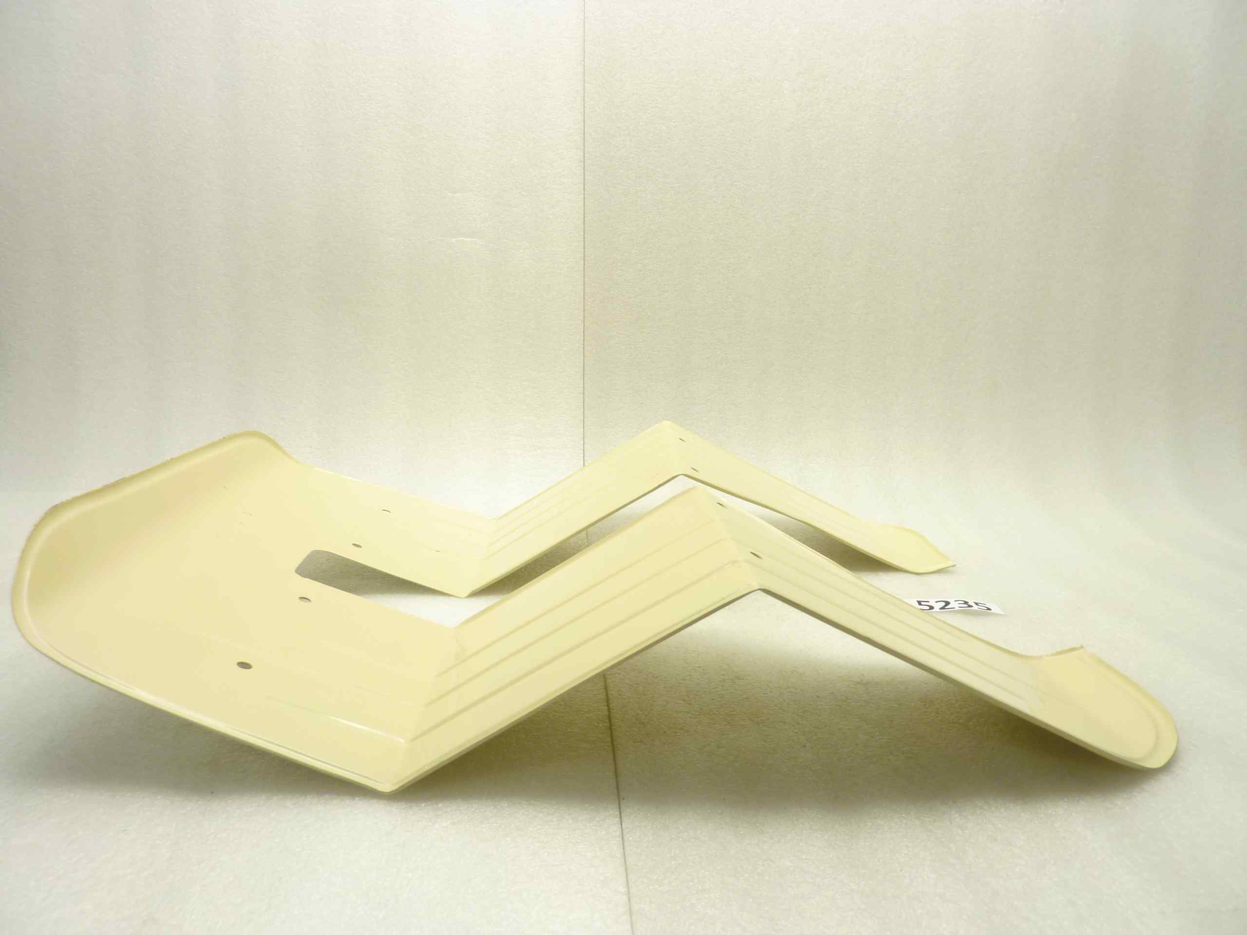 Paragambe beige moto ciclomotore epoca LEGGI DESCRIZIONE nuovi fondo di magazzino - immagine 6