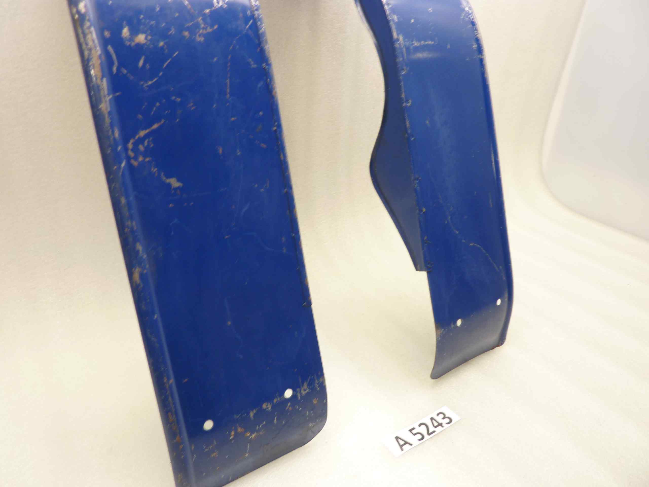 Paragambe blu moto epoca nuovi fondi di magazzino - immagine 3
