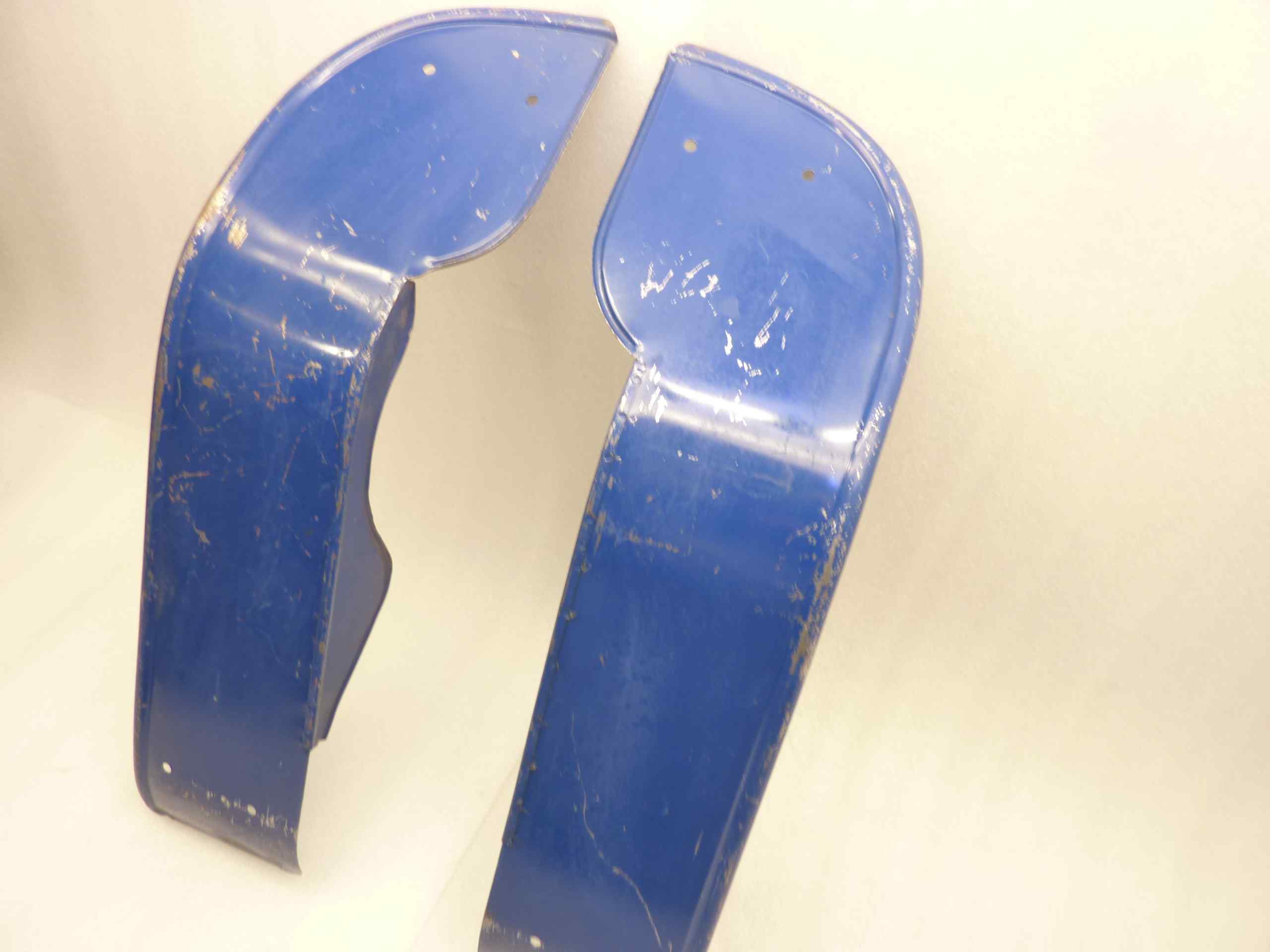 Paragambe blu moto epoca nuovi fondi di magazzino - immagine 4