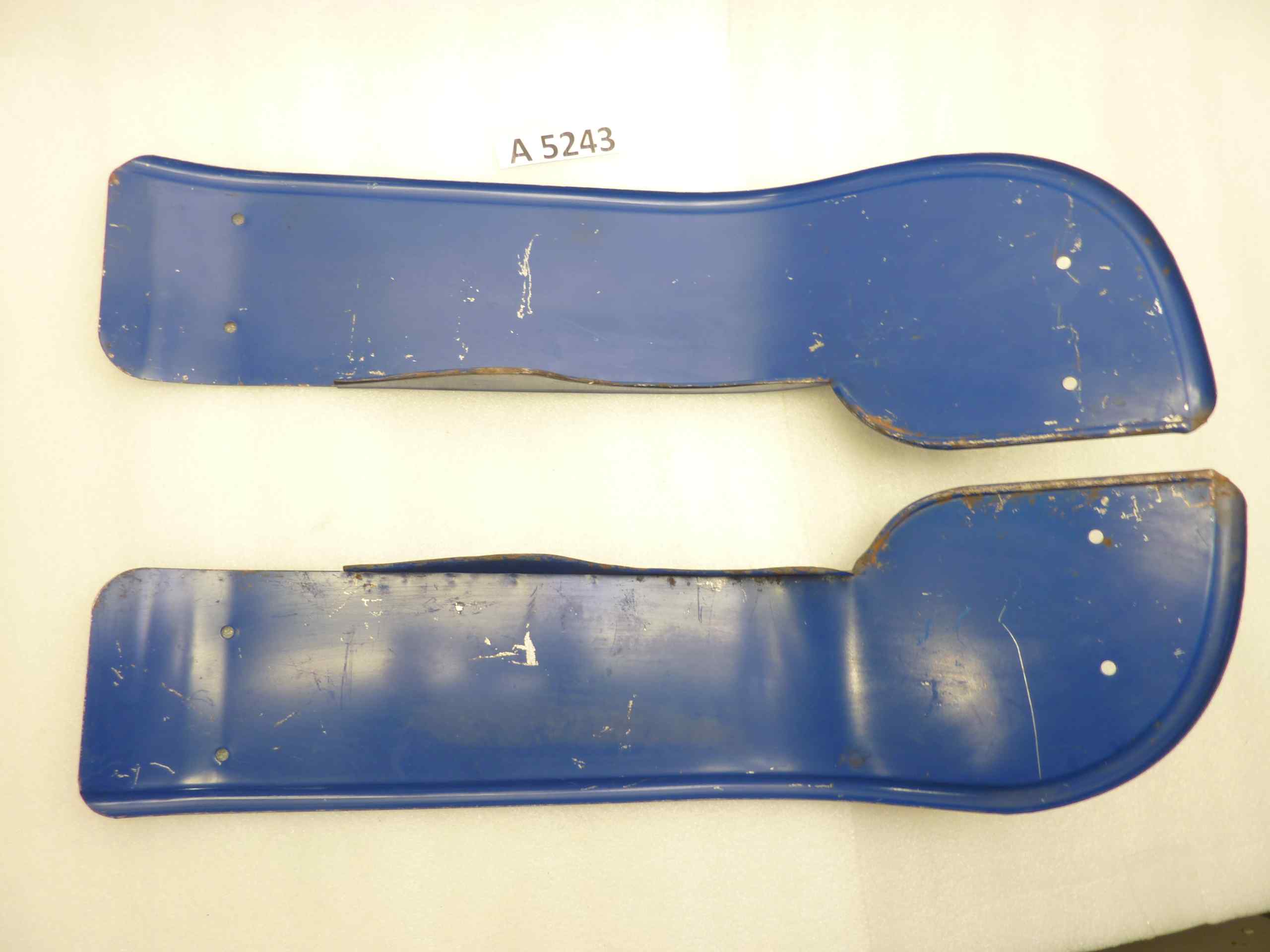 Paragambe blu moto epoca nuovi fondi di magazzino - immagine 5