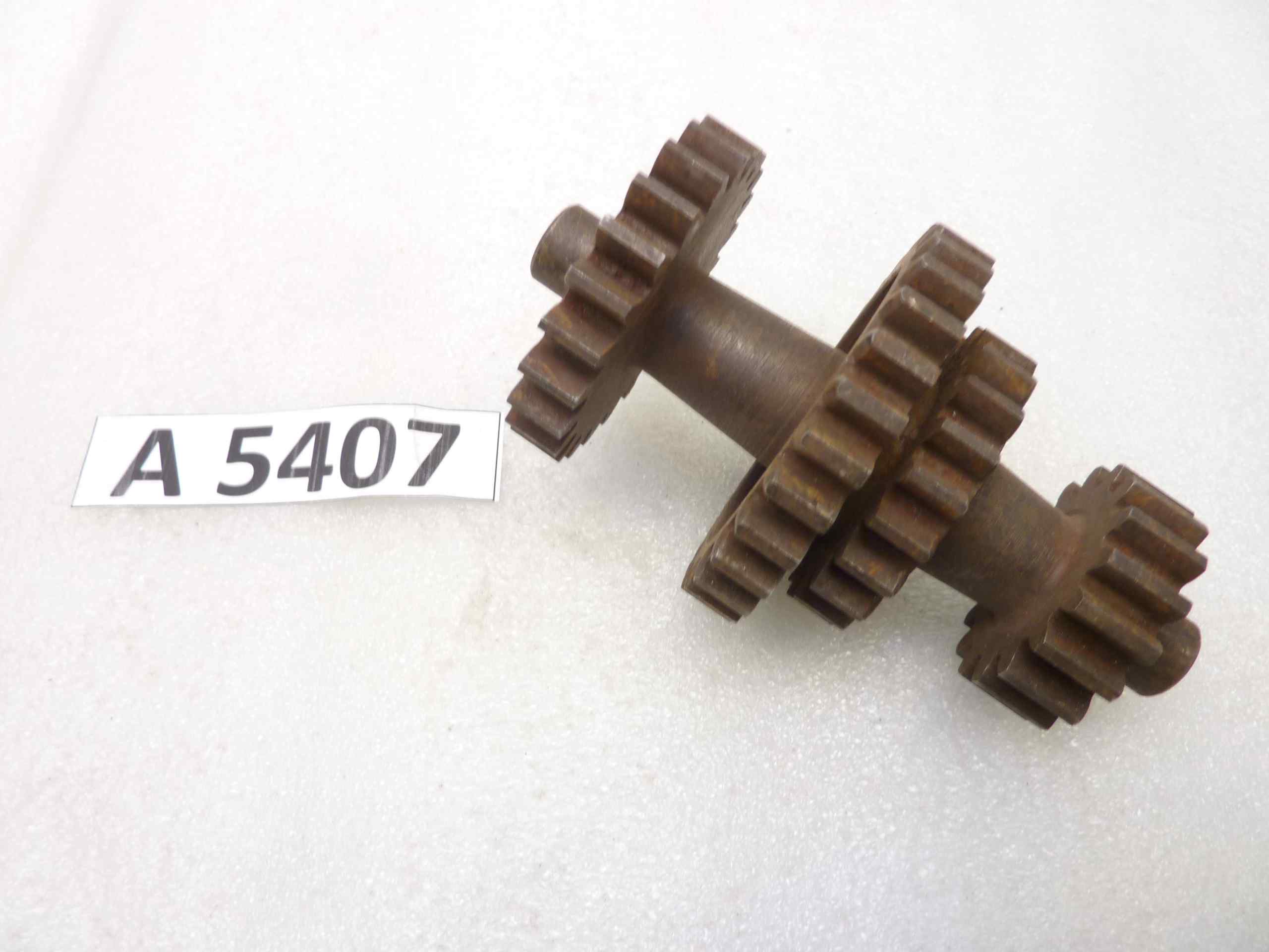 Albero cambio secondario Guzzi Motocarro a catena Ercole 500 M 16 20 28 23 denti ingranaggio