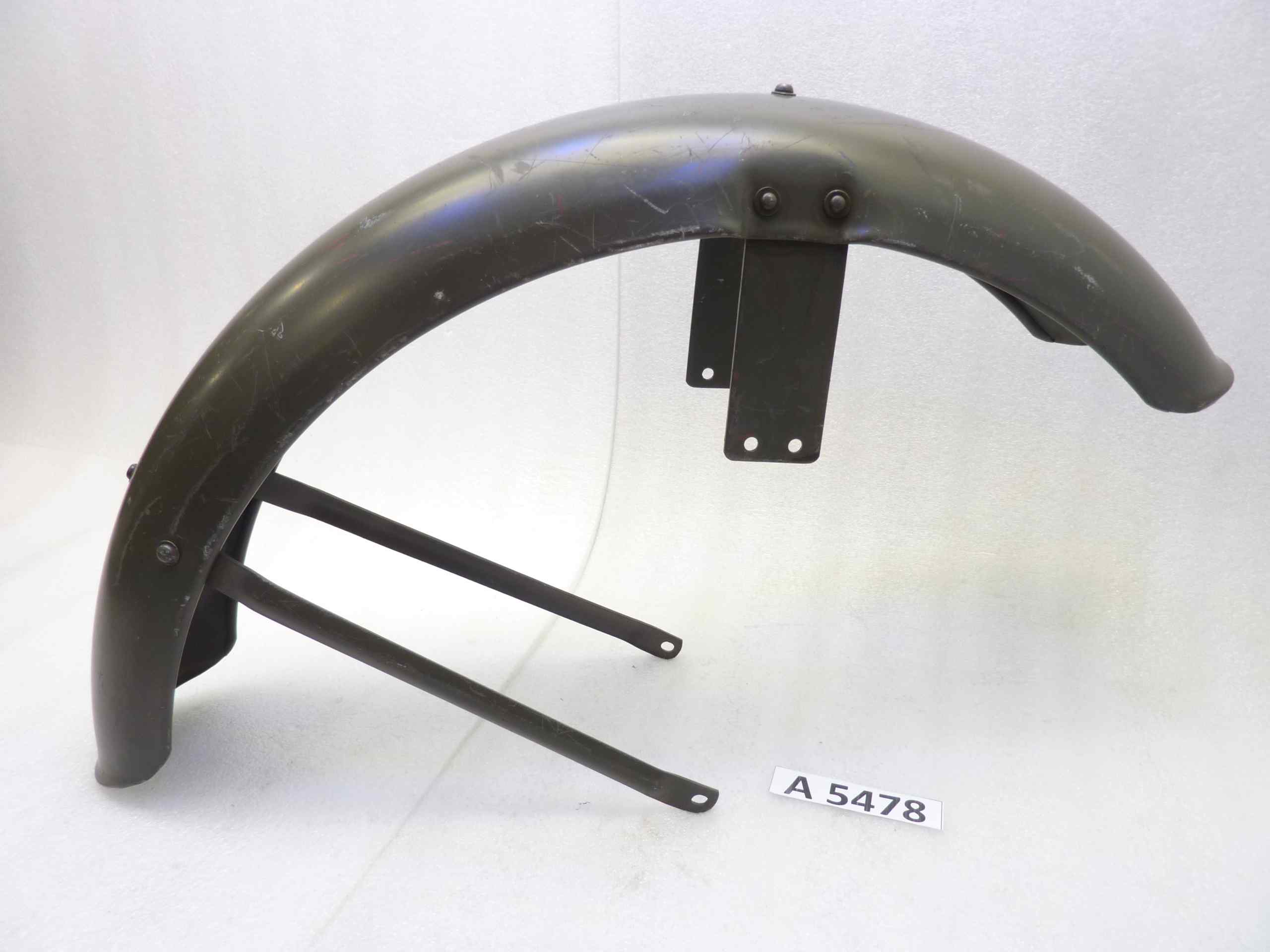 Parafango anteriore Gilera 175 militare nuovo fondo di magazzino - immagine 2