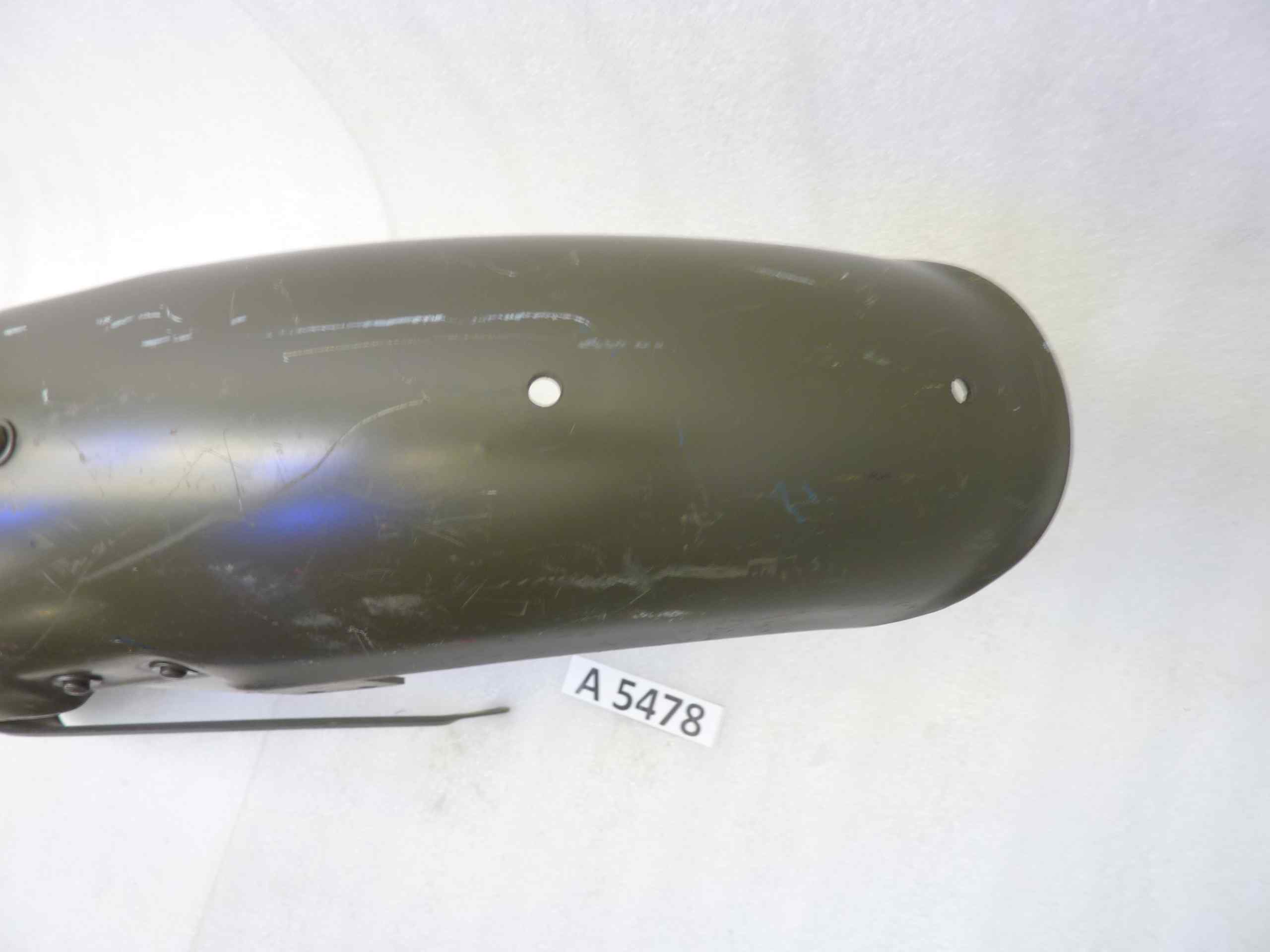 Parafango anteriore Gilera 175 militare nuovo fondo di magazzino - immagine 4