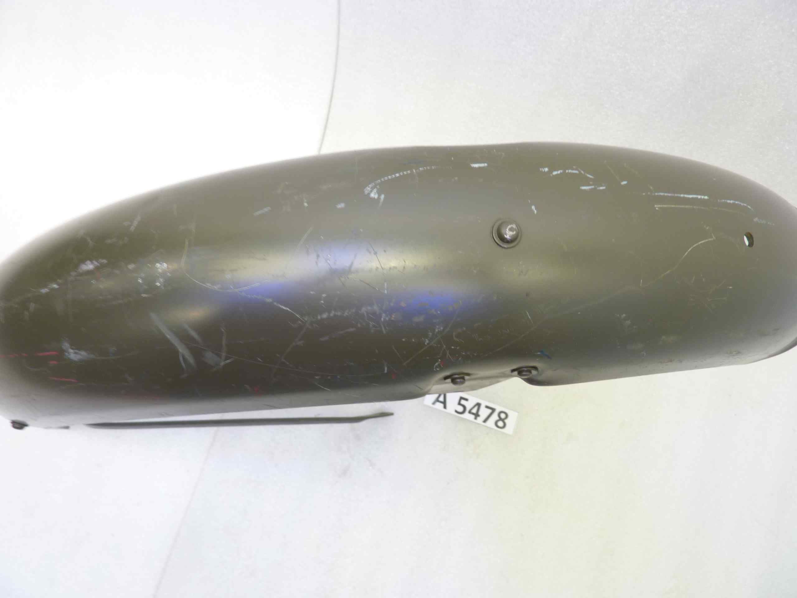 Parafango anteriore Gilera 175 militare nuovo fondo di magazzino - immagine 5