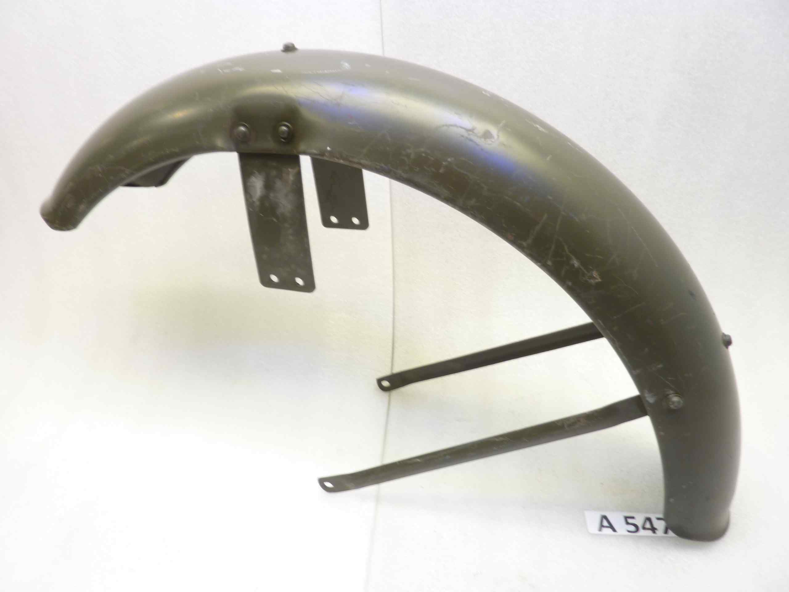 Parafango anteriore Gilera 175 militare nuovo fondo di magazzino - immagine 7