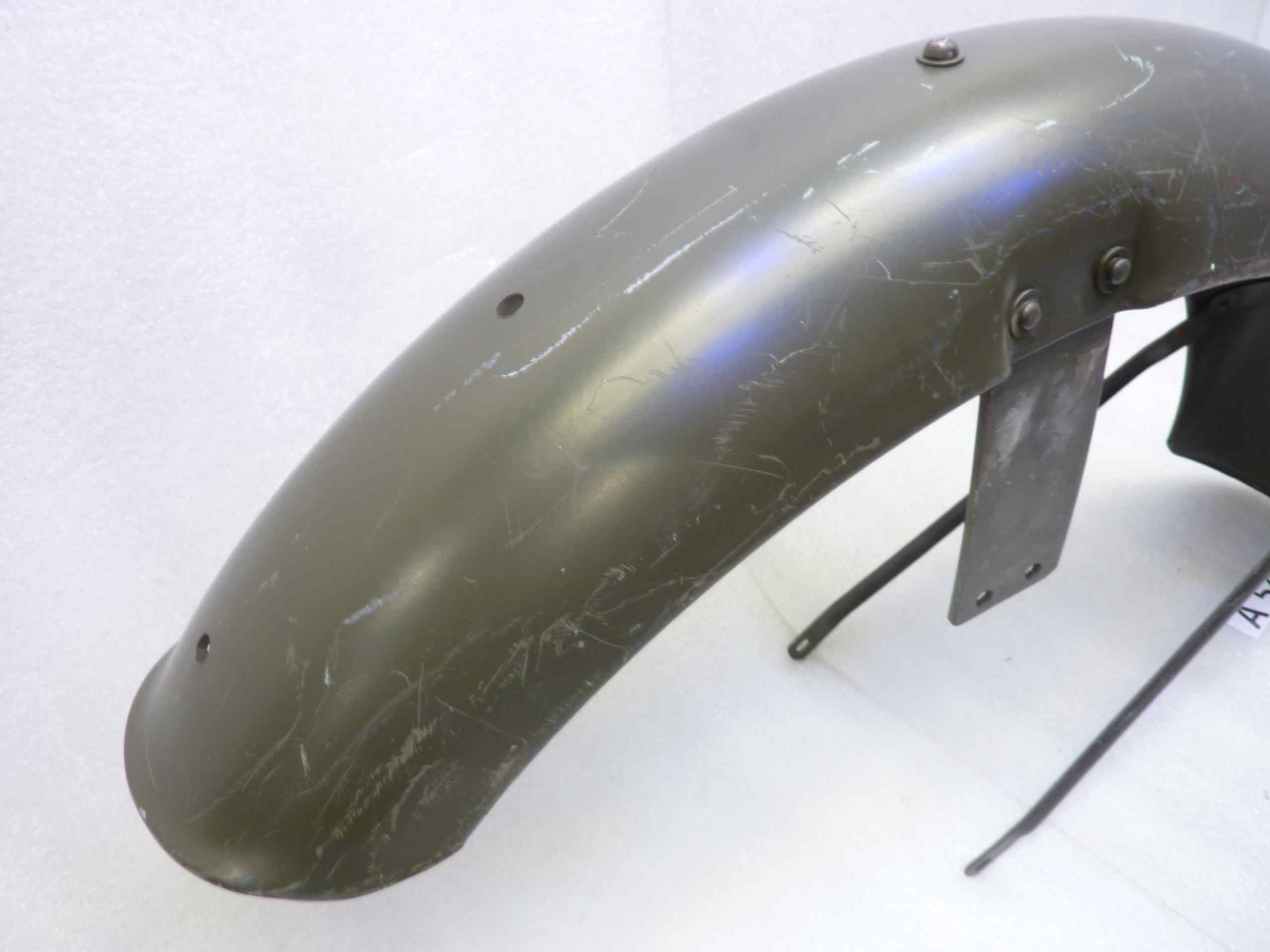 Parafango anteriore Gilera 175 militare nuovo fondo di magazzino - immagine 8