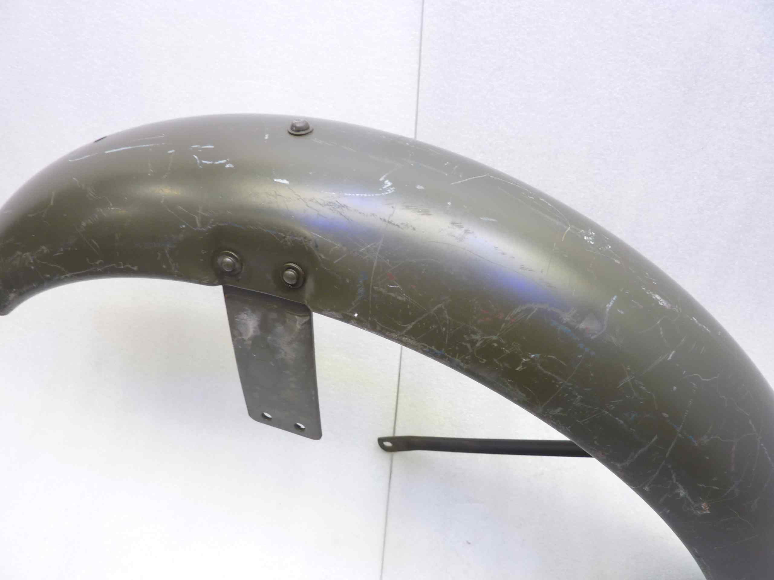 Parafango anteriore Gilera 175 militare nuovo fondo di magazzino - immagine 9