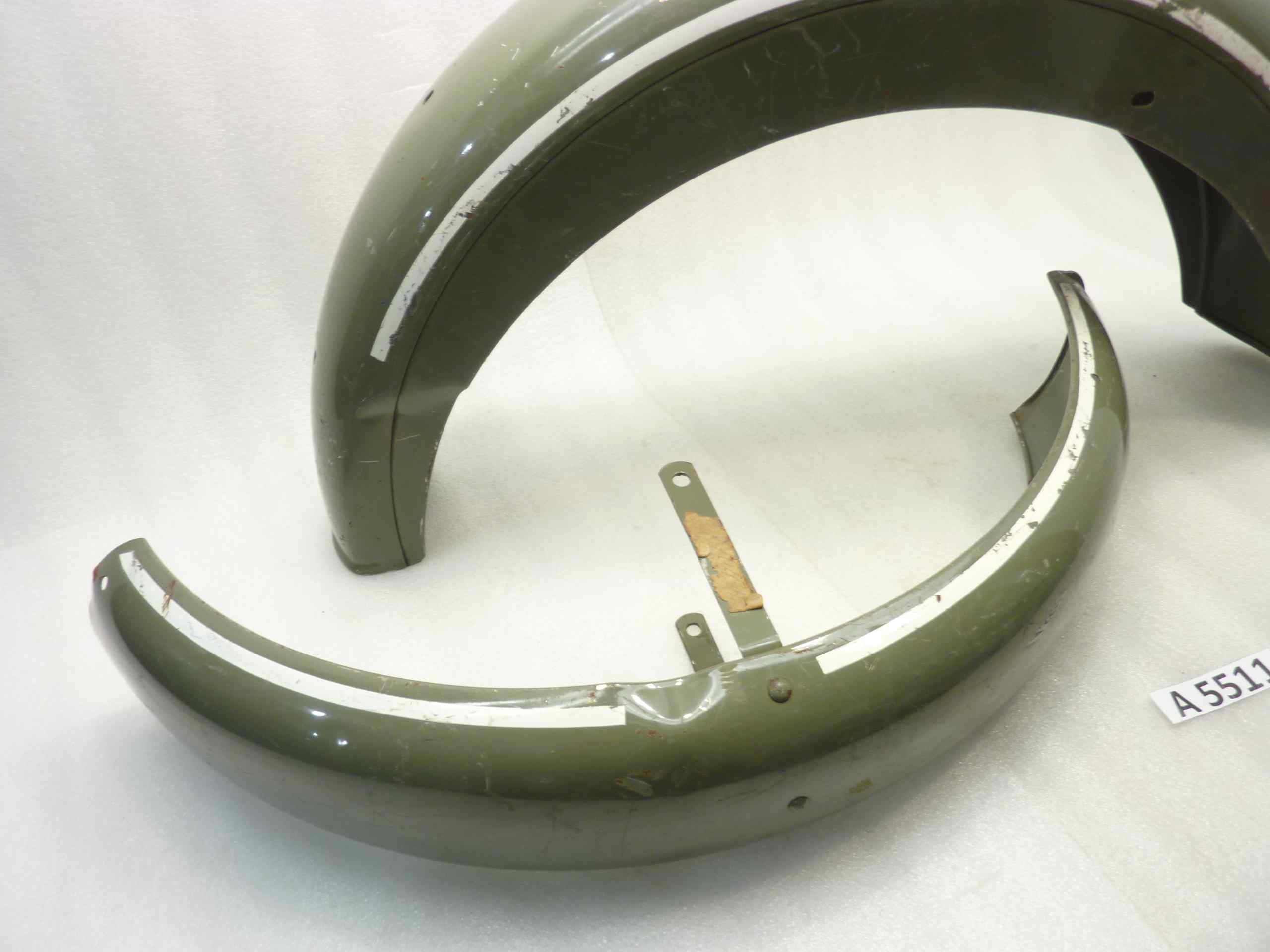 Parafanghi Guzzi Nuovo Falcone militare coppia anteriore e posteriore nuovi fondi di magazzino - immagine 6