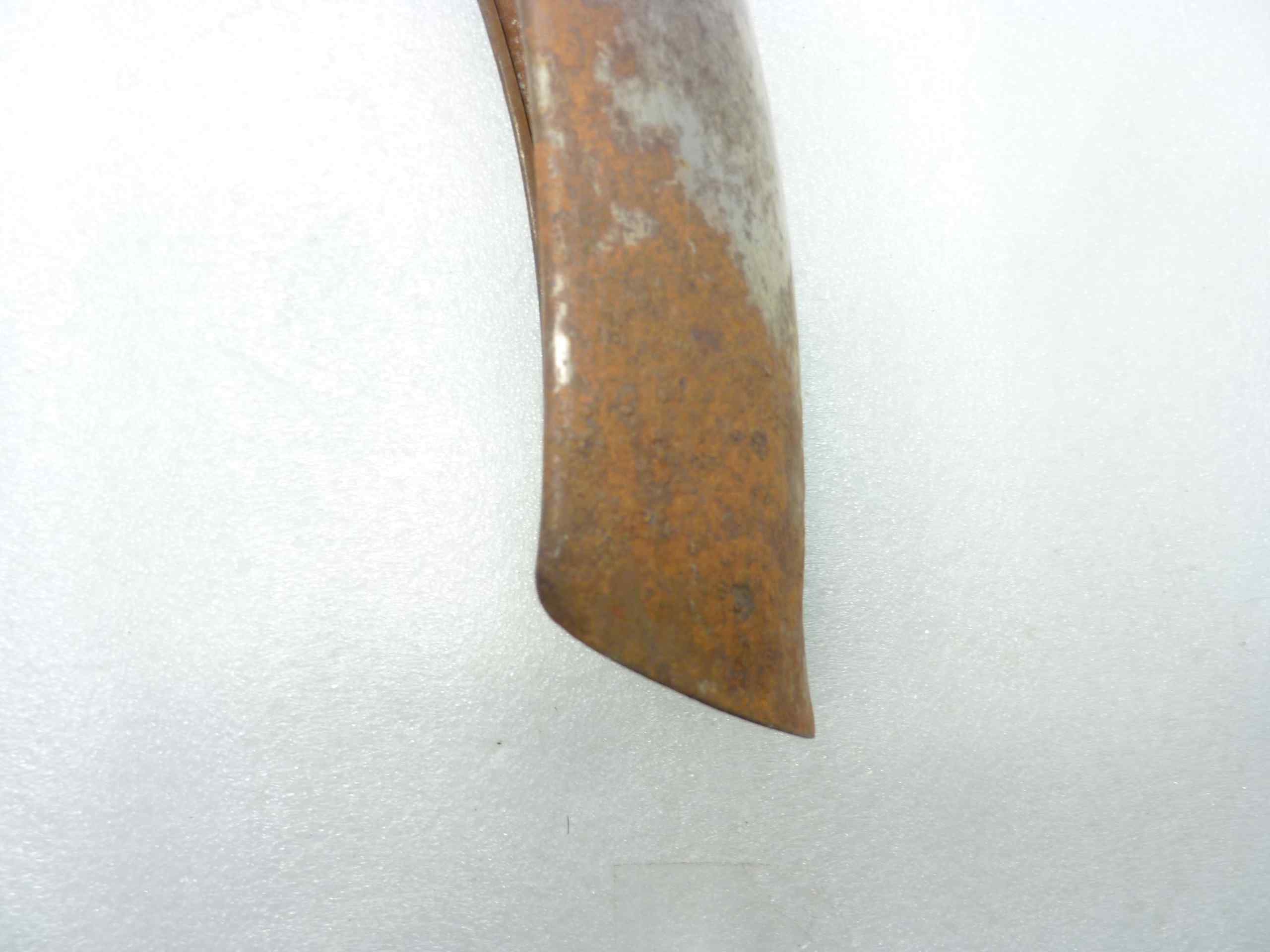 Parafango moto epoca da corsa anteriore NUOVO lunghezza 70 cm - larghezza interna 7,7 cm - atezza totale 41,5 cm - immagine 7