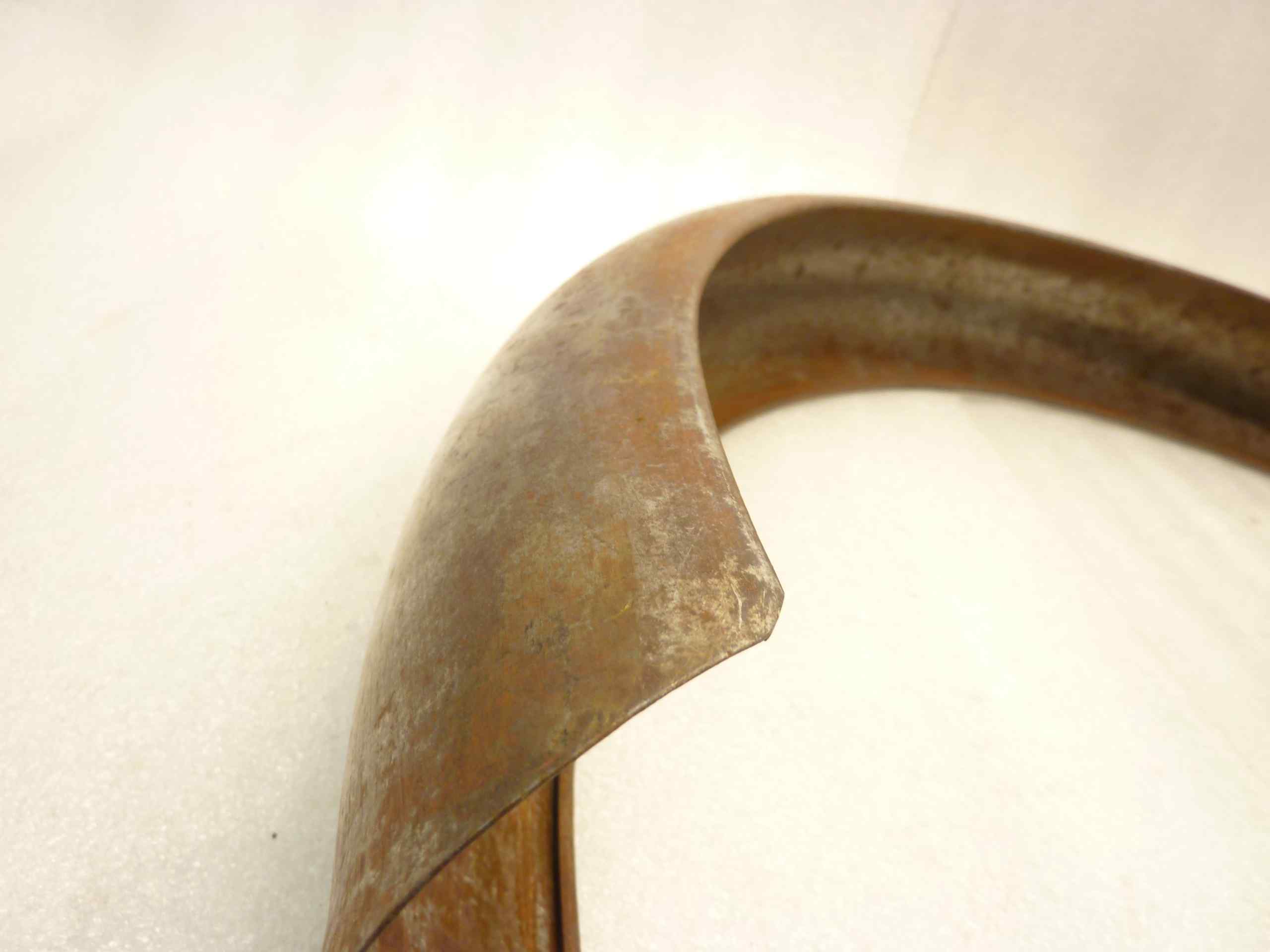 Parafango moto epoca da corsa anteriore NUOVO lunghezza 70 cm - larghezza interna 7,7 cm - atezza totale 41,5 cm - immagine 8