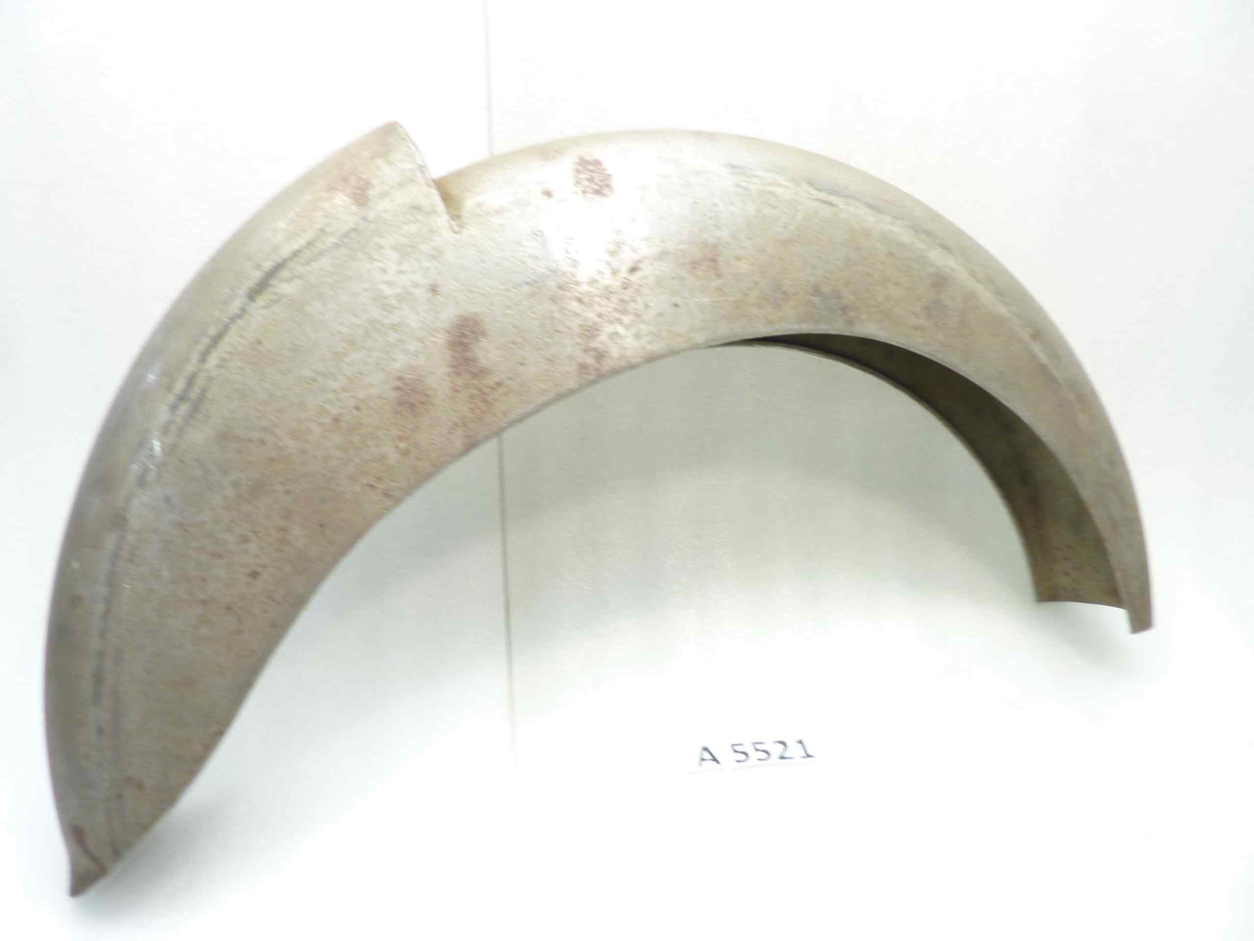 Parafango moto epoca da corsa posteriore NUOVO lunghezza 65 cm - larghezza interna 9,2 cm - atezza totale 36 cm - immagine 5