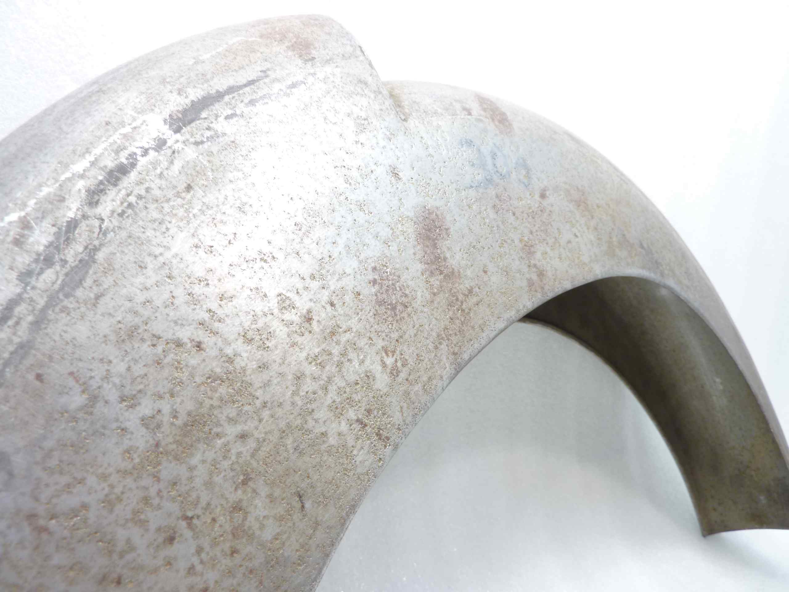 Parafango moto epoca da corsa posteriore NUOVO lunghezza 65 cm - larghezza interna 9,2 cm - atezza totale 36 cm - immagine 6