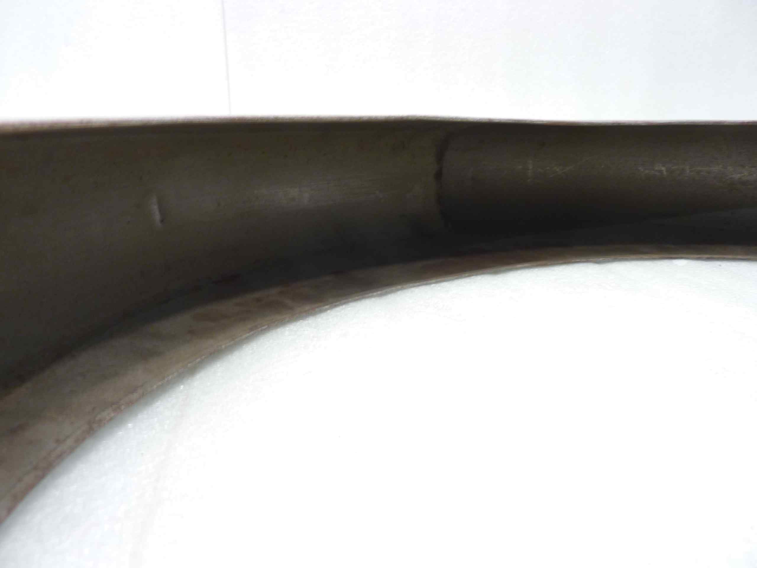 Parafango moto epoca da corsa posteriore NUOVO lunghezza 65 cm - larghezza interna 9,2 cm - atezza totale 36 cm - immagine 9