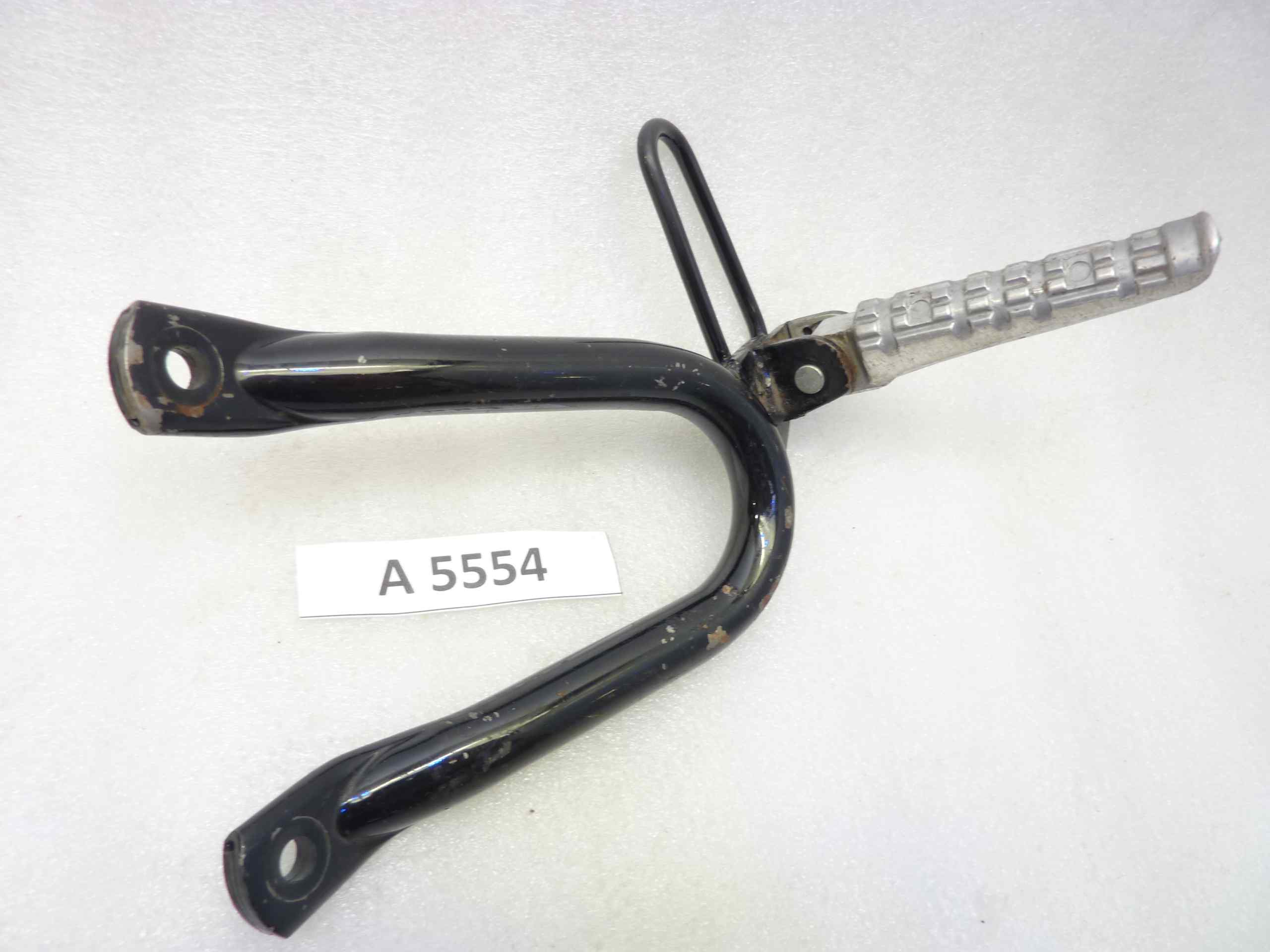 Staffa pedalino poggiapiedi Yamaha Fzr 600 91-93 posteriore sinistro nero